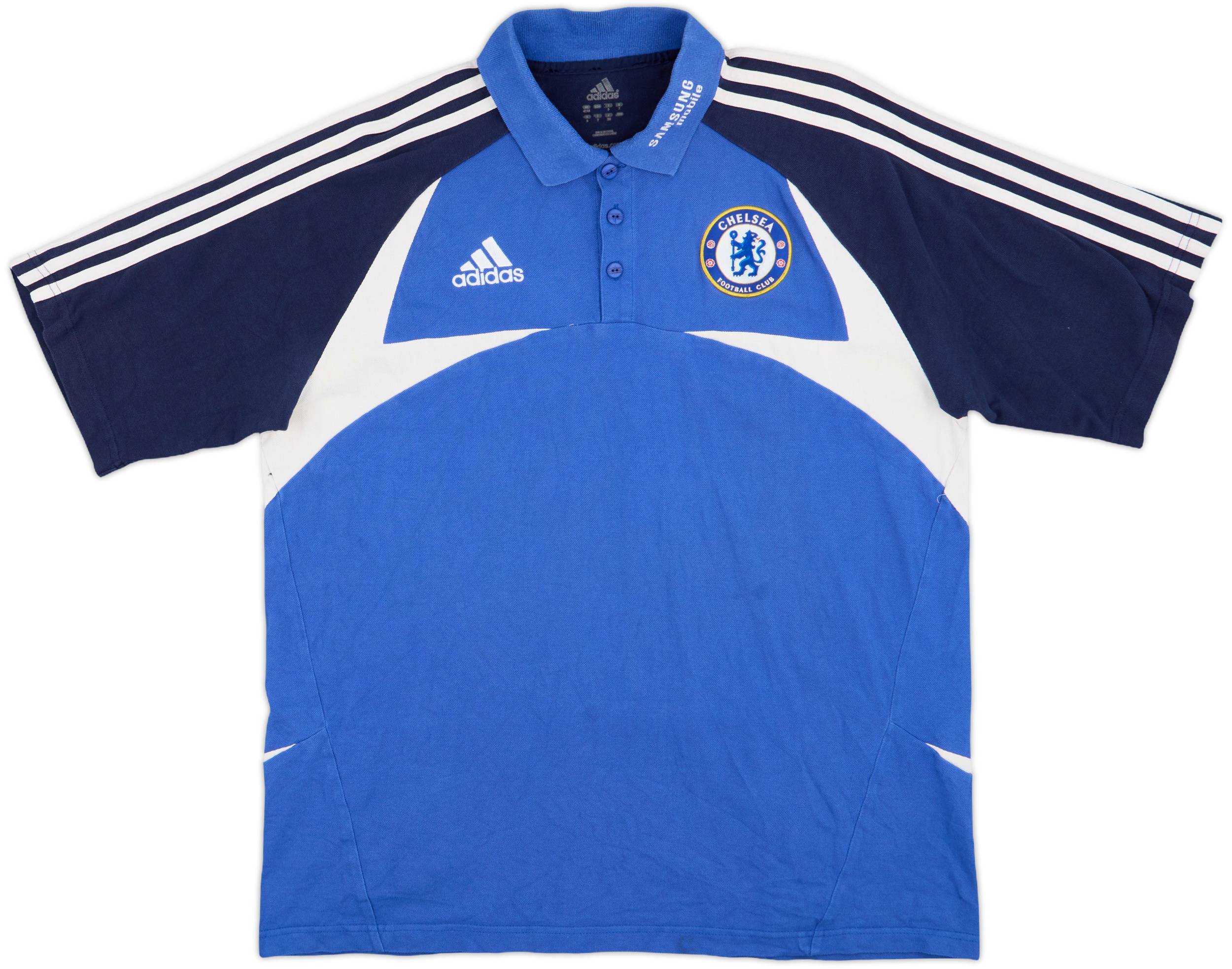 Chelsea FC adidas ポロシャツ 青 MEN ADIDAS FC CHELSEA 2006/2007 POLO FOOTBALL SOCCER SHIRT