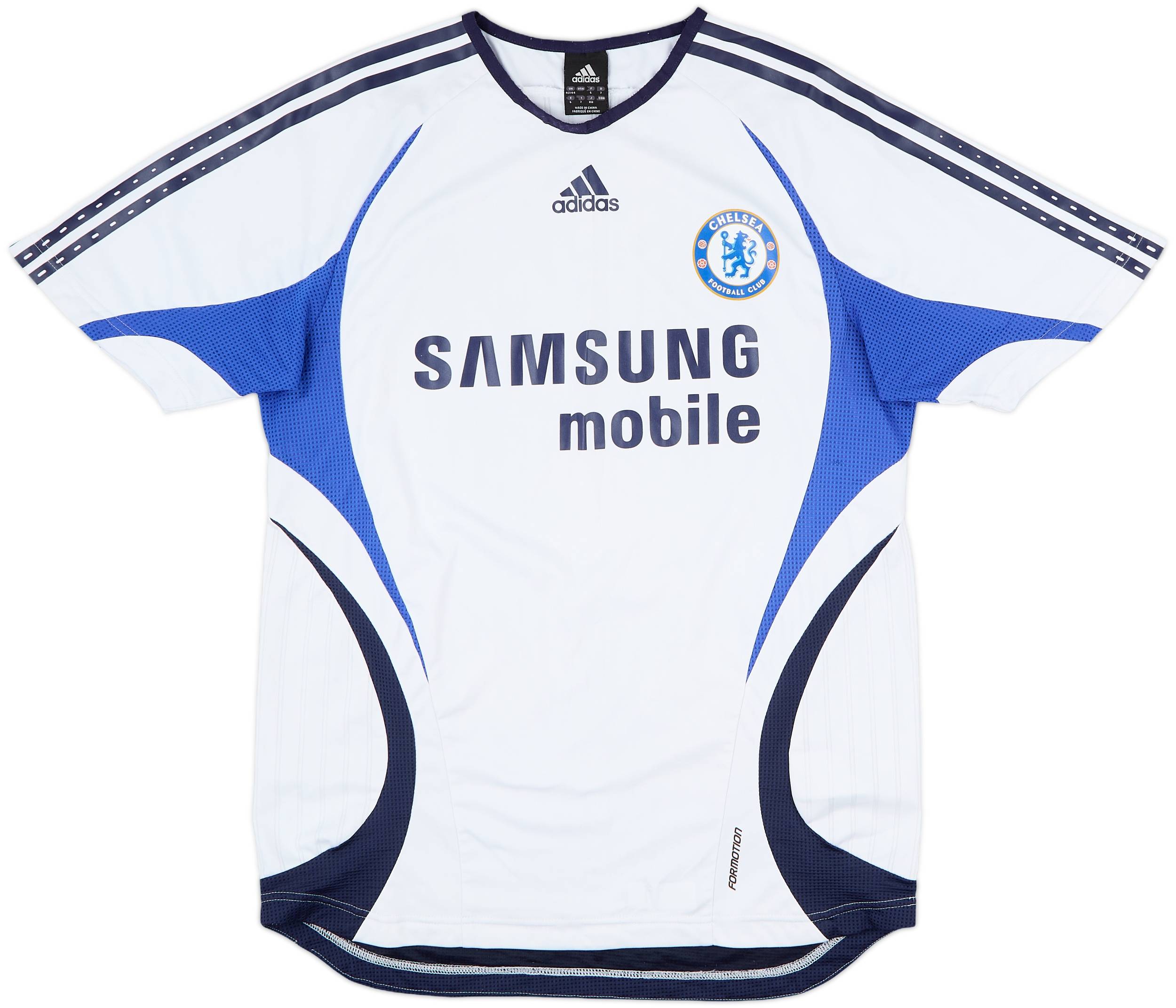 Adidas Chelsea White Kit 2006-07 Chelsea Adidas Formotion Training