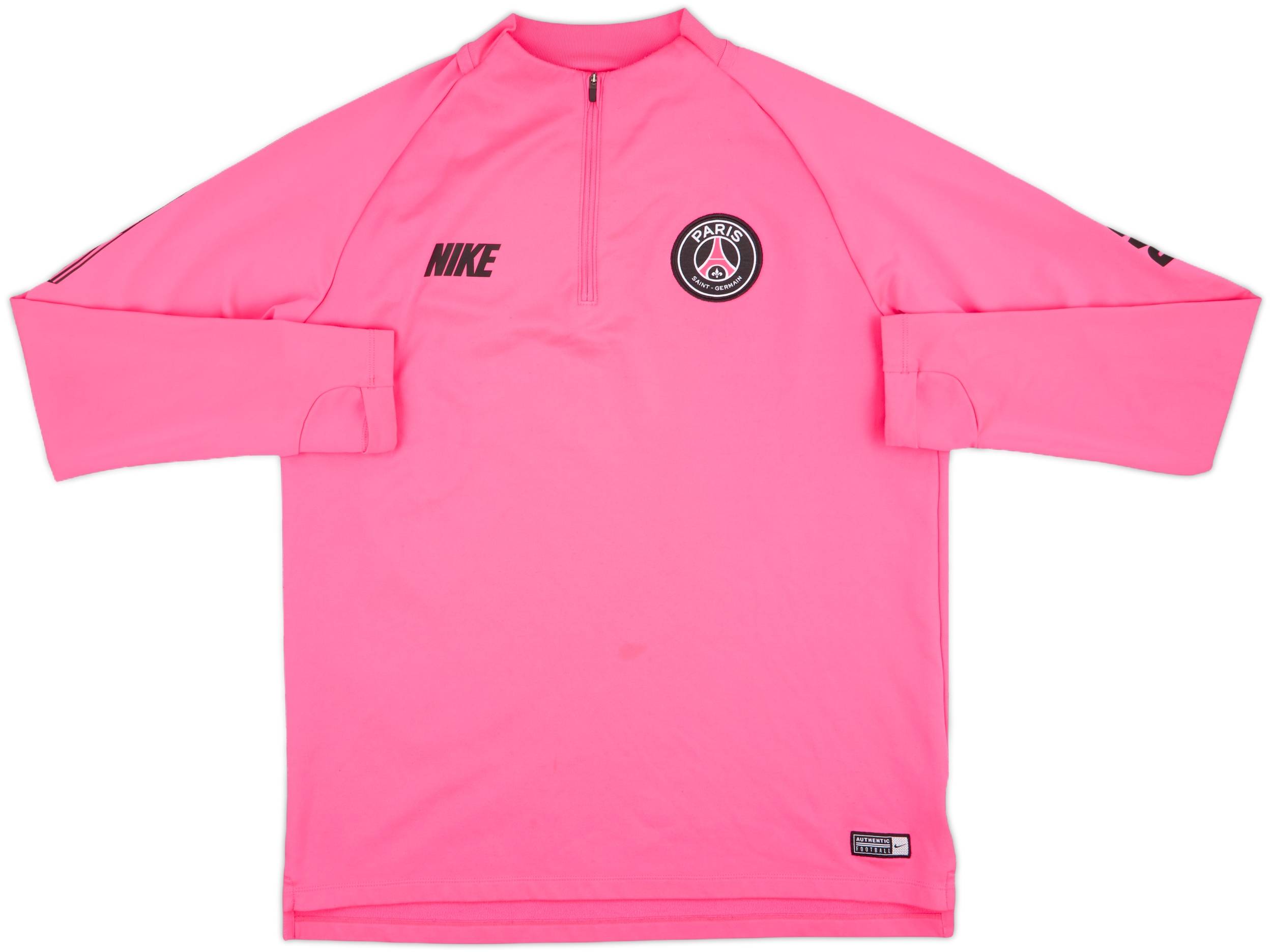2019-20 Paris Saint-Germain Nike 1/4 Zip Training Top - 7/10