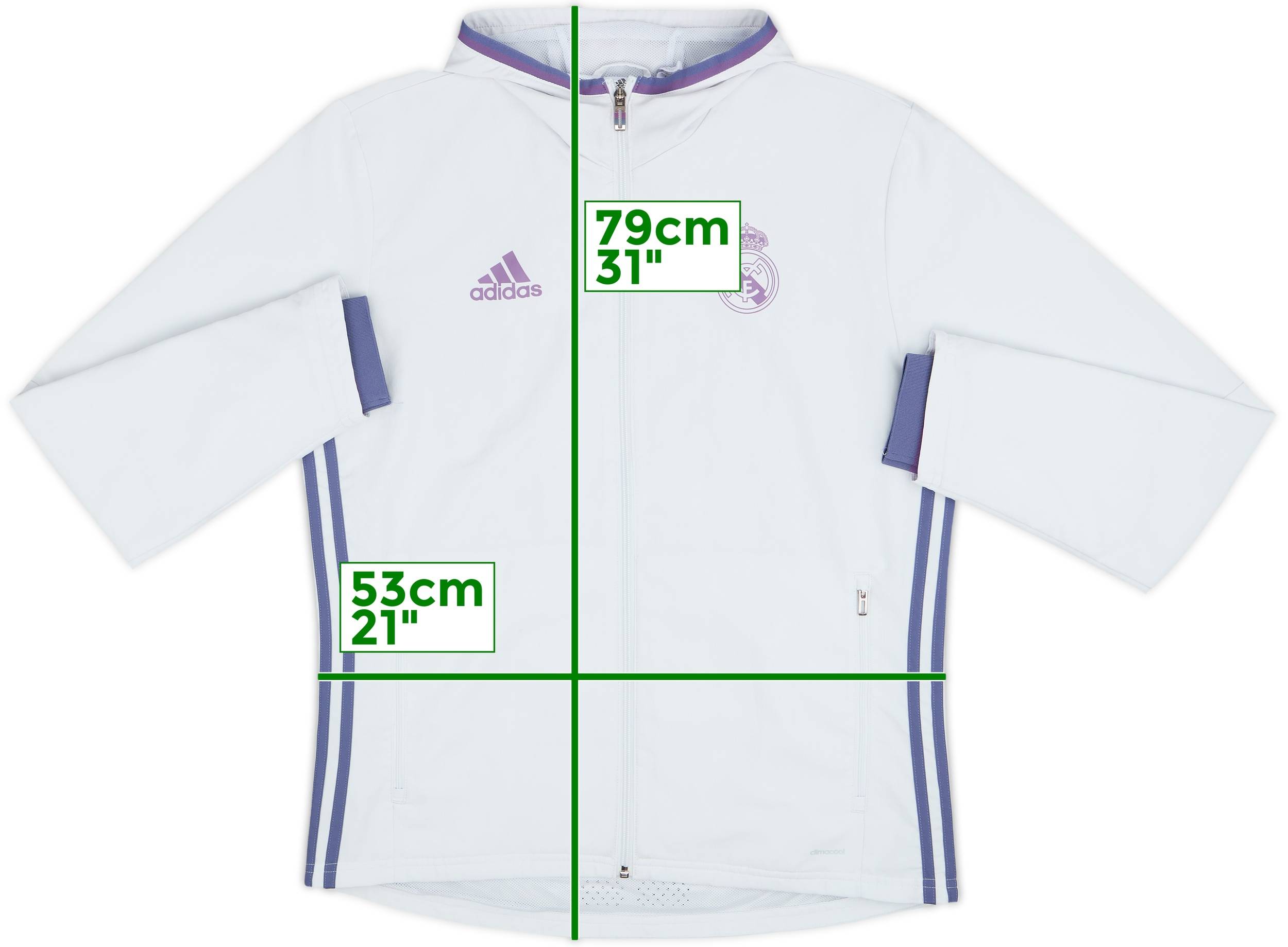 【レア】adidas Real Madrid ジャージ 2006-07 Real Madrid adidas Sweat Top - 8/10 - (S/M)