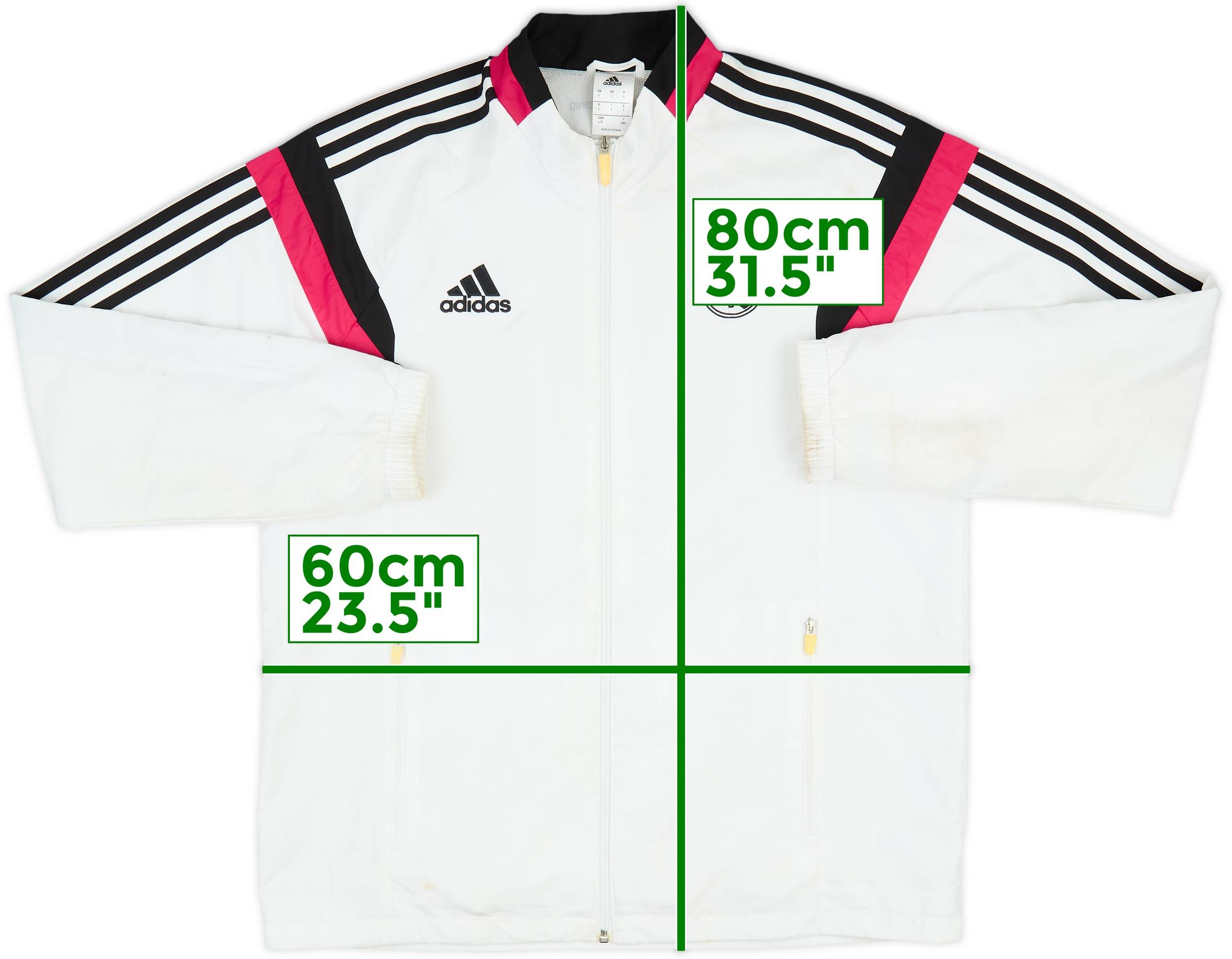2014-15 Real Madrid adidas Track Jacket - 6/10 - (L)