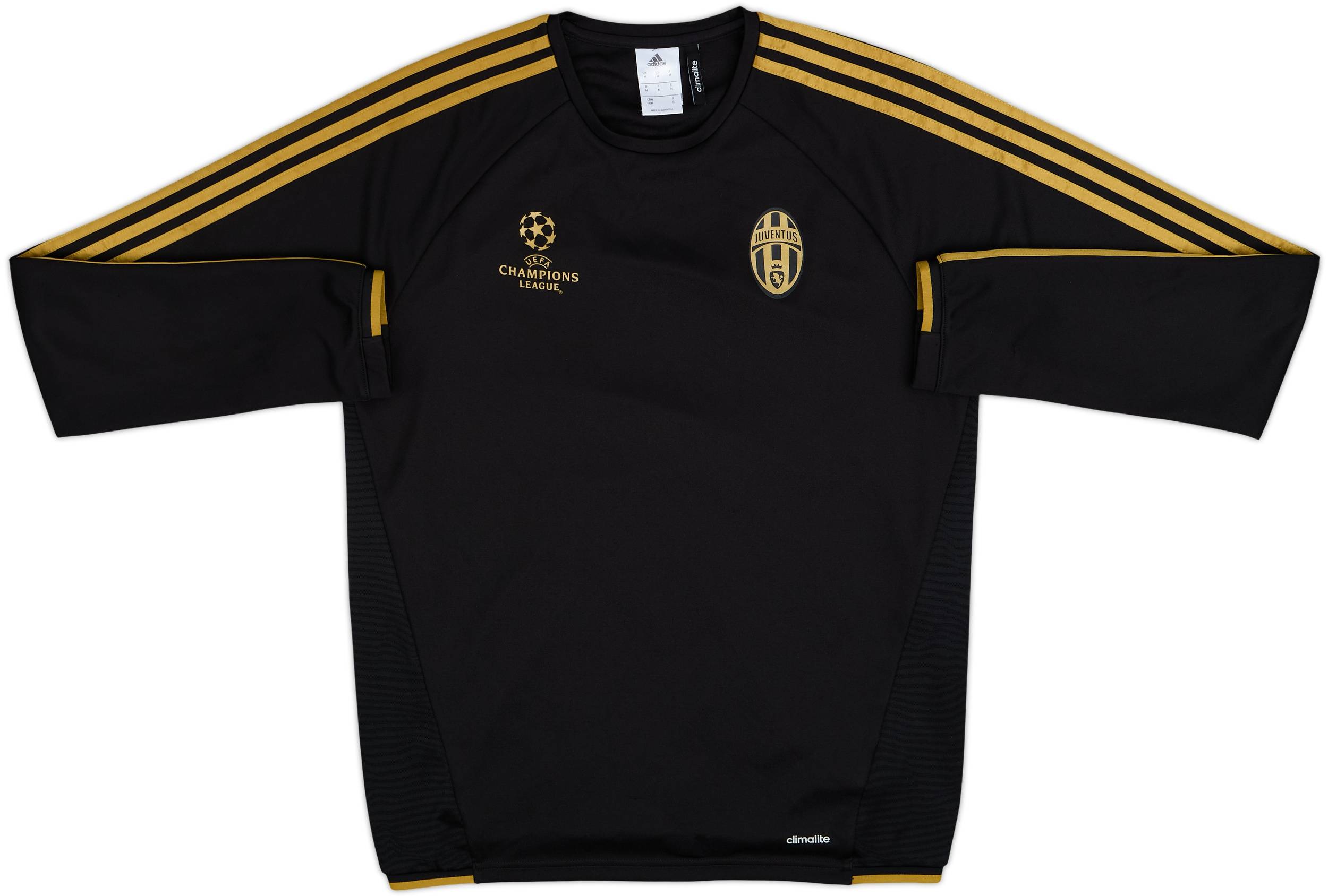 2015-16 Juventus adidas CL Sweat Top - 9/10 - (M)