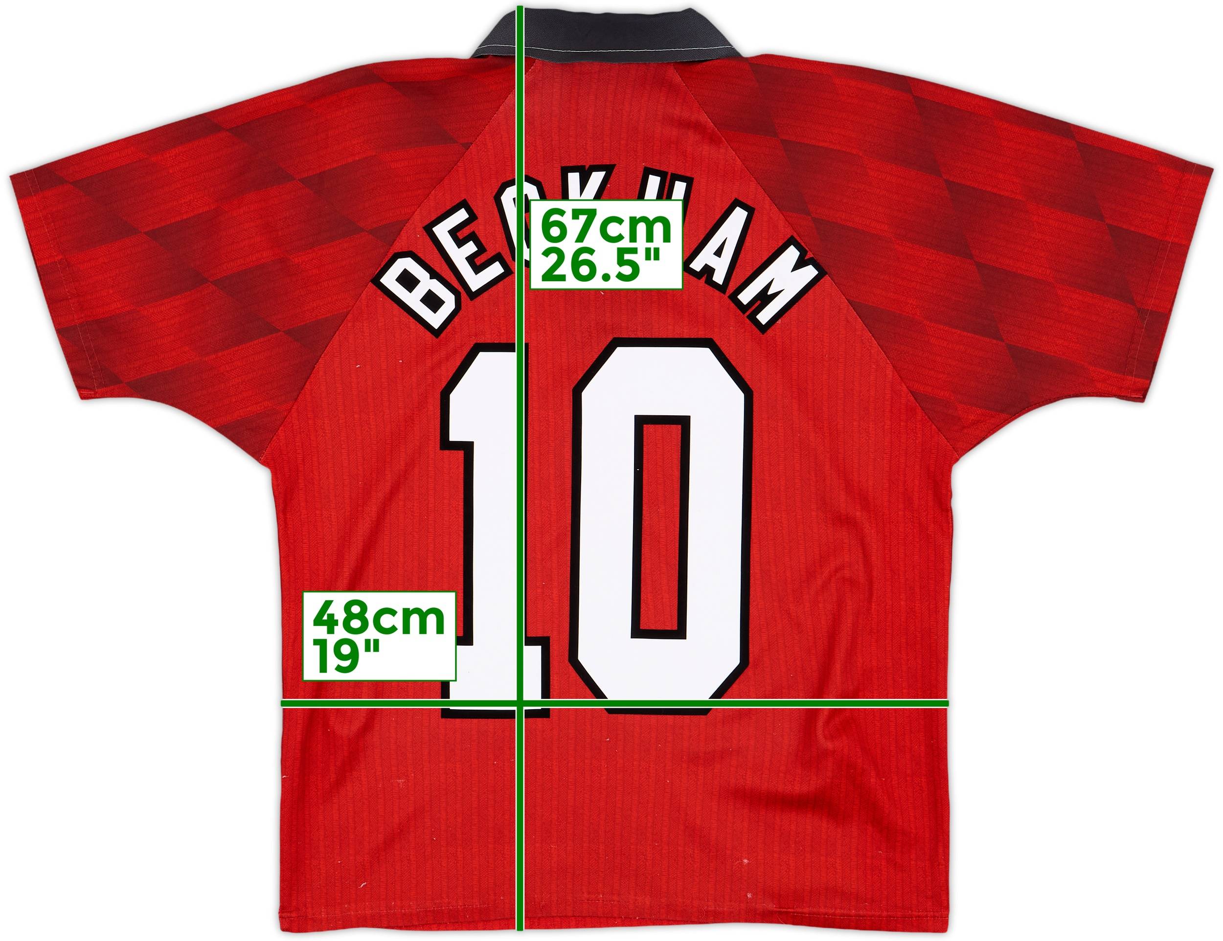 マンチェスター・ユナイテッド シャツ 96 BECKHAM 10 マンチェスター・ユナイテッド シャツ 96 BECKHAM 10