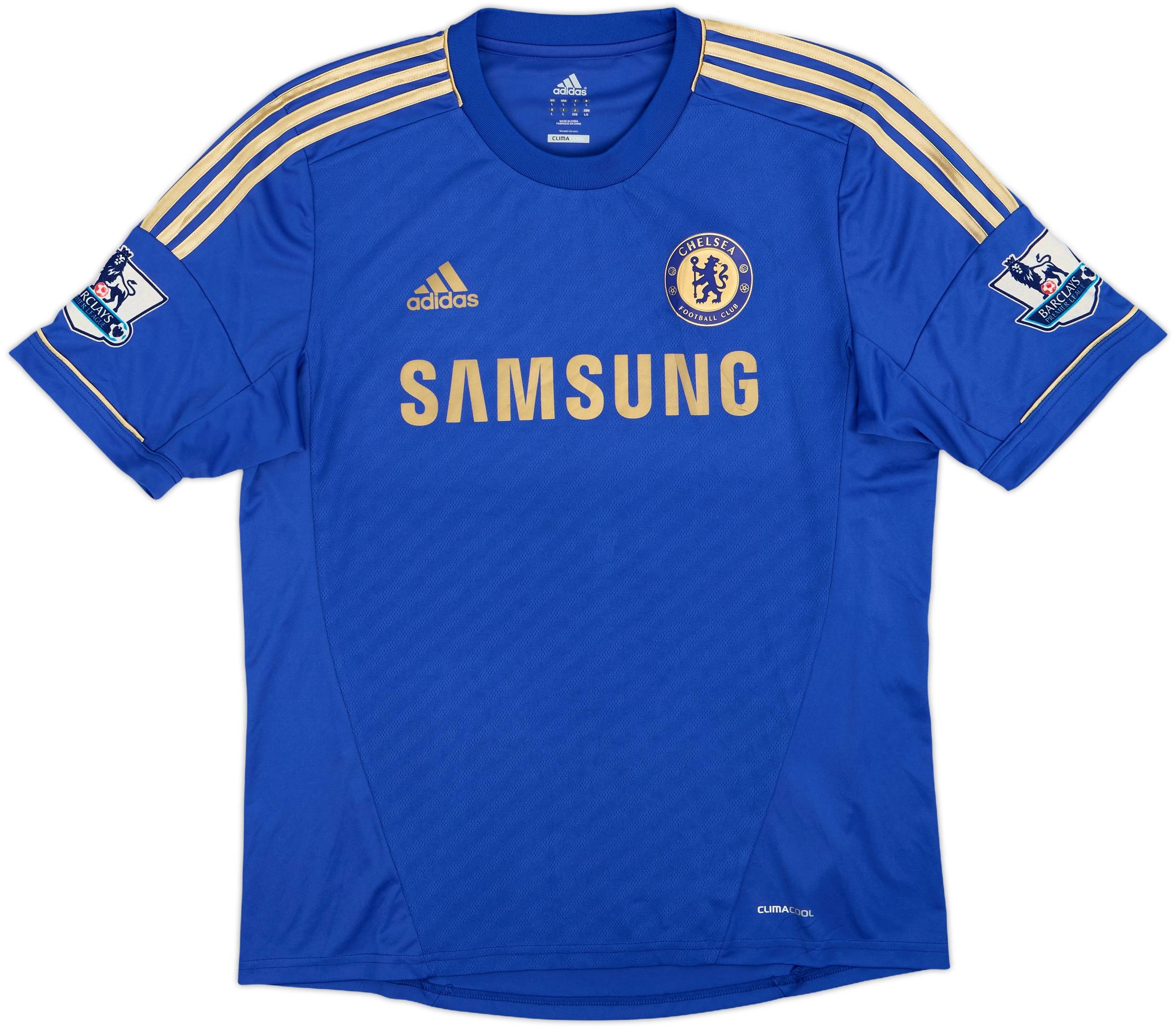 ウェア Hazard15-16Chelsea PremierLeague uniform Eden Hazard #10 Chelsea 15/16 Home Jersey JP L(US M) adidas