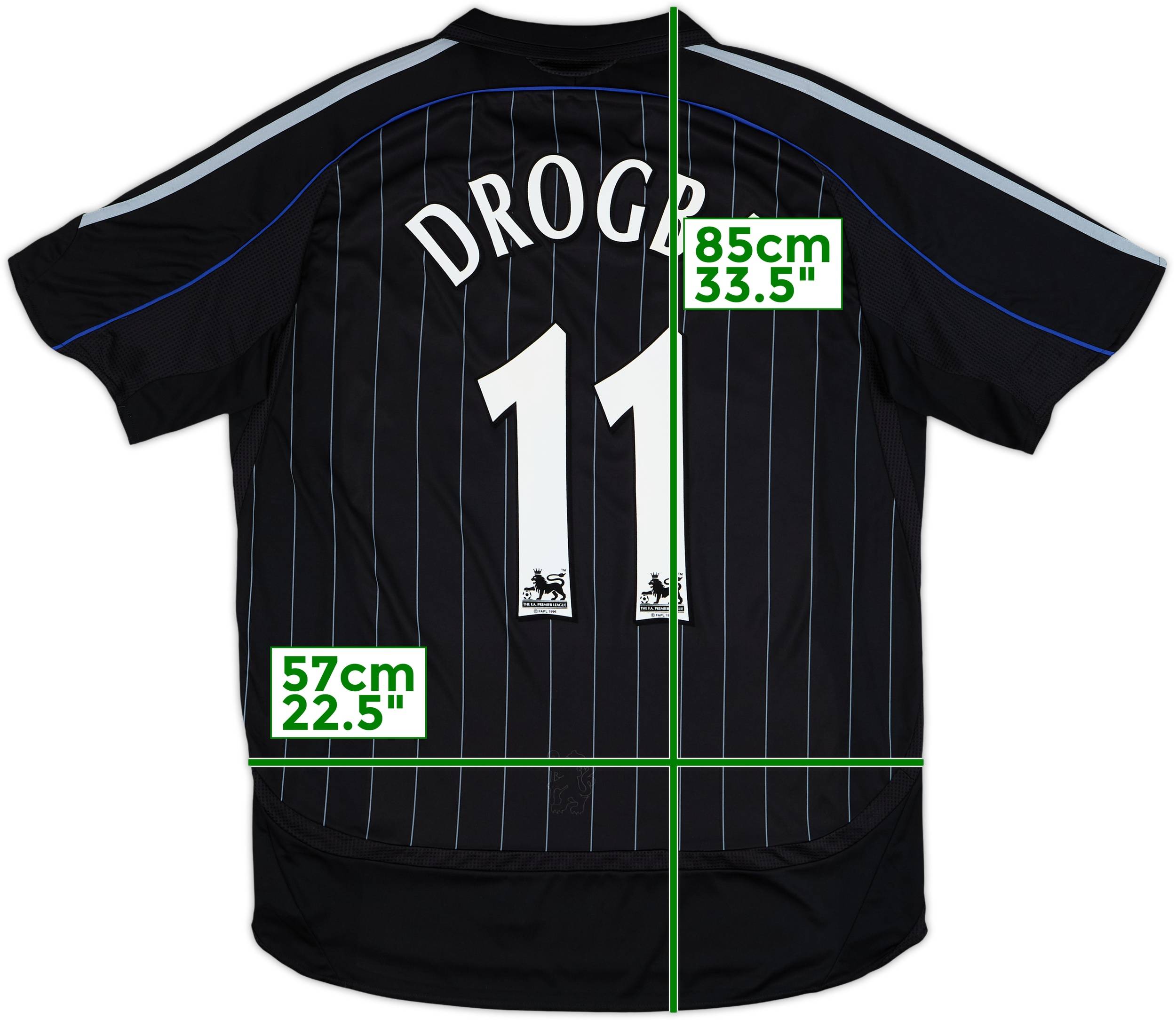 レア　Chelsea FC Pato 11番 2006-08 Chelsea Home Shirt Drogba #11 - 7/10 - (L.Boys)