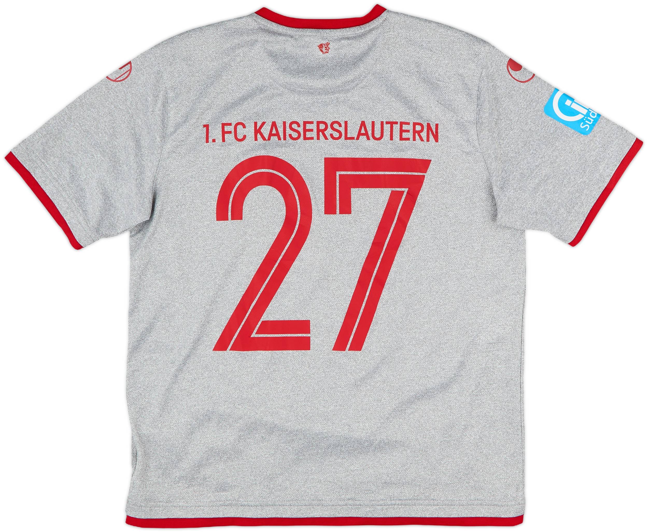 2017-18 Kaiserslautern Away Shirt #27 - 10/10 - (M)