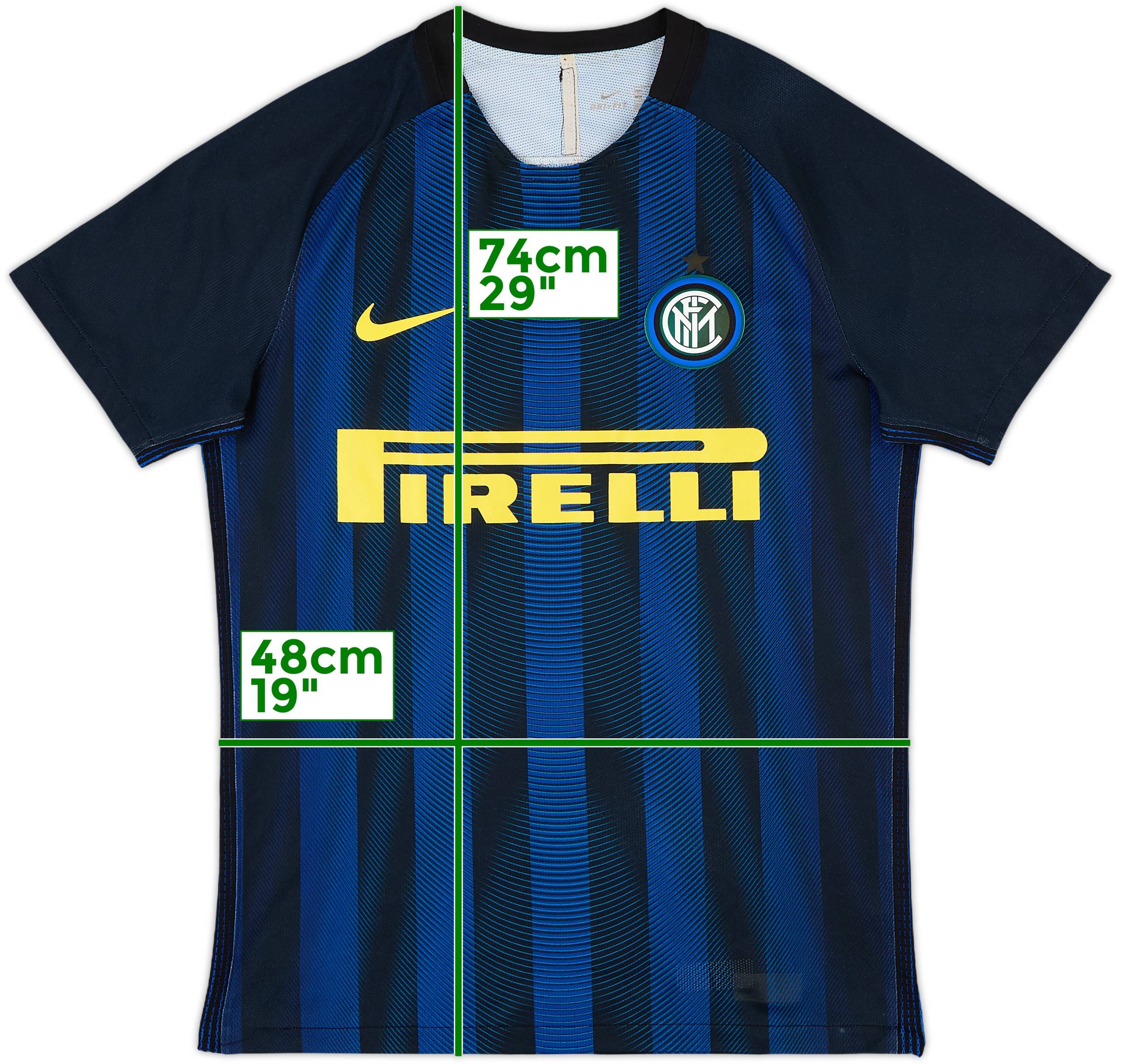 2016-17 Inter Milan Authentic Home Shirt - 5/10 - (M)