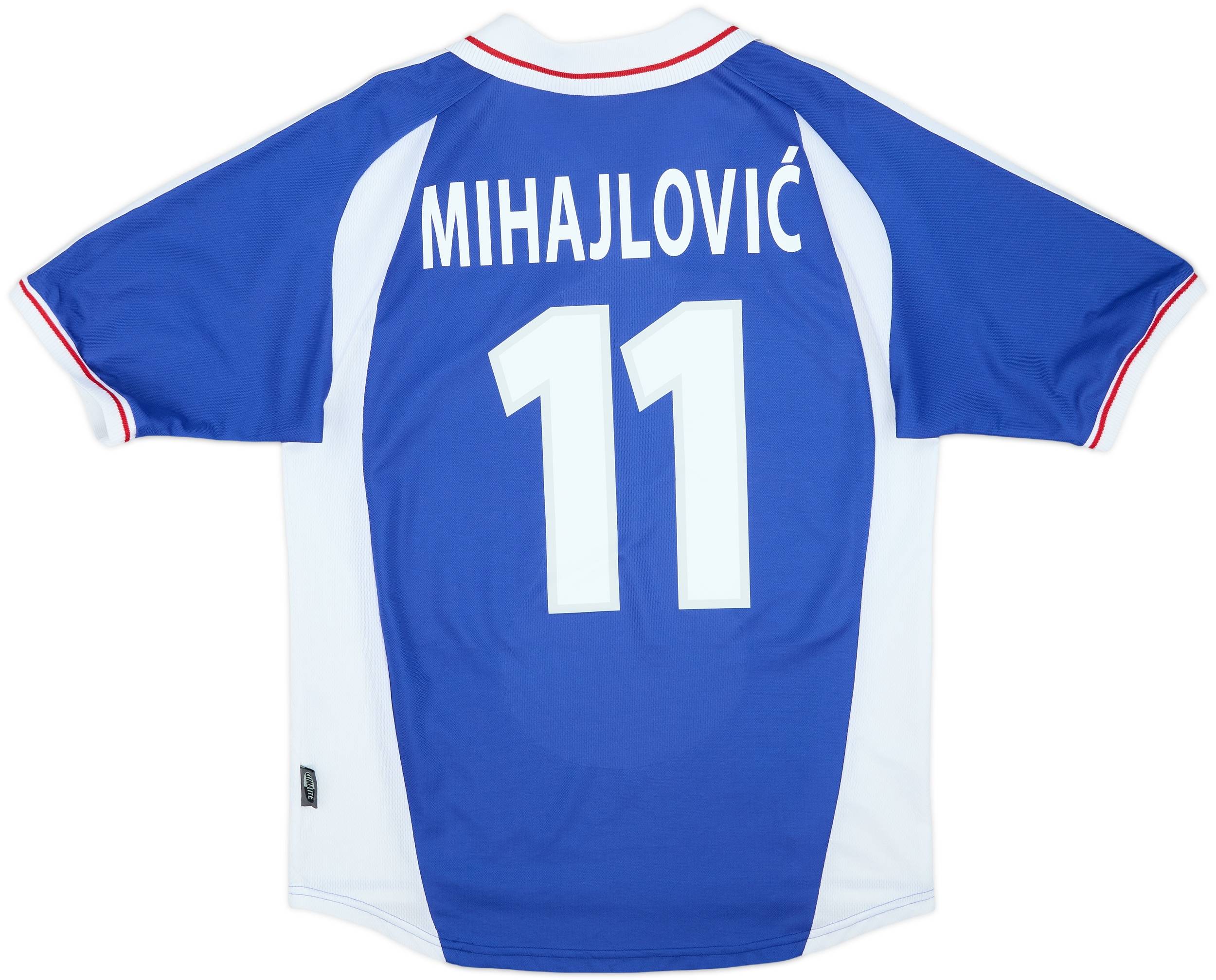2000-01 Yugoslavia Home Shirt Mihajlovic #11 - 9/10 - (M)