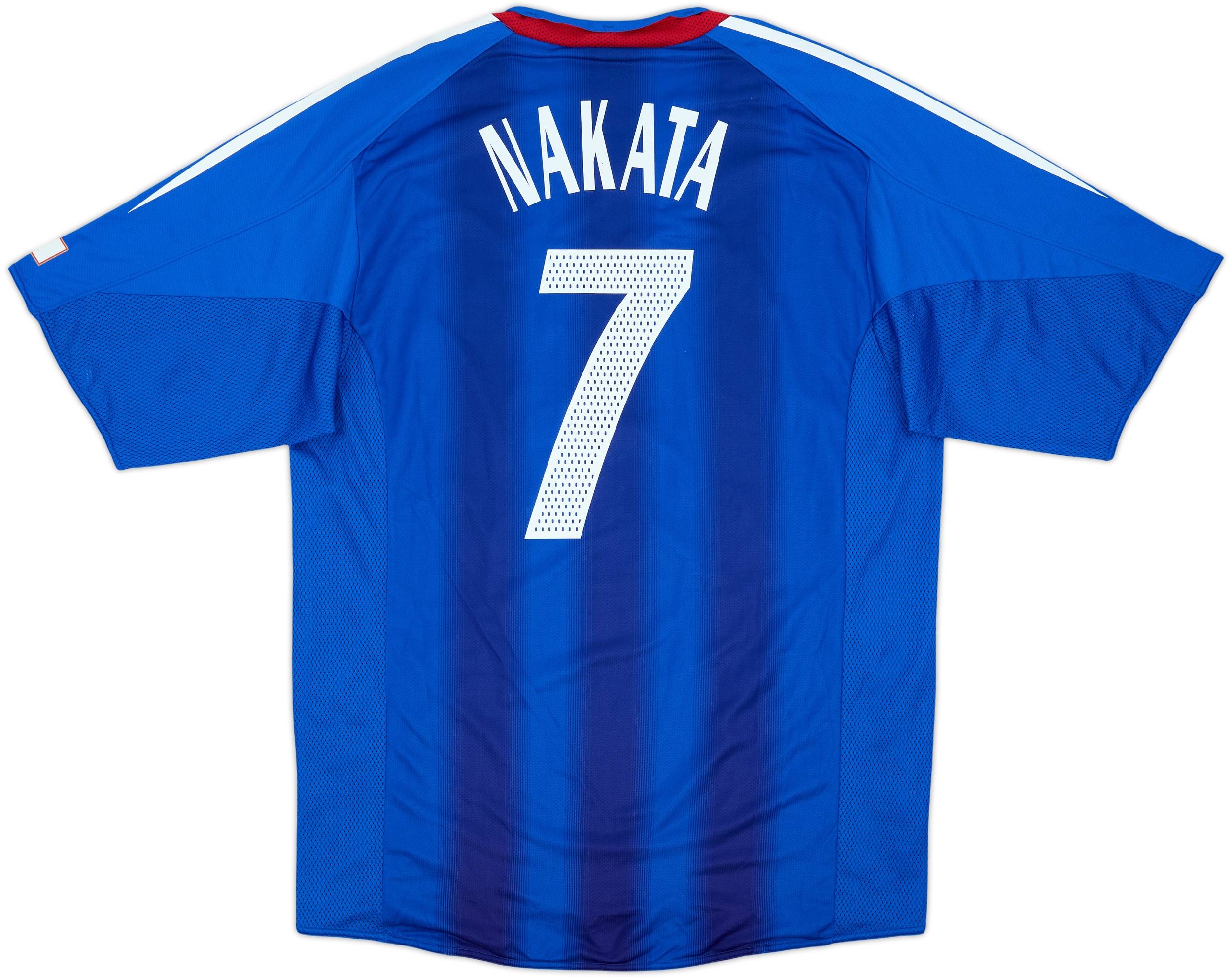 2004-06 Japan Player Issue Home Shirt Nakata #7 - 6/10 - (L)