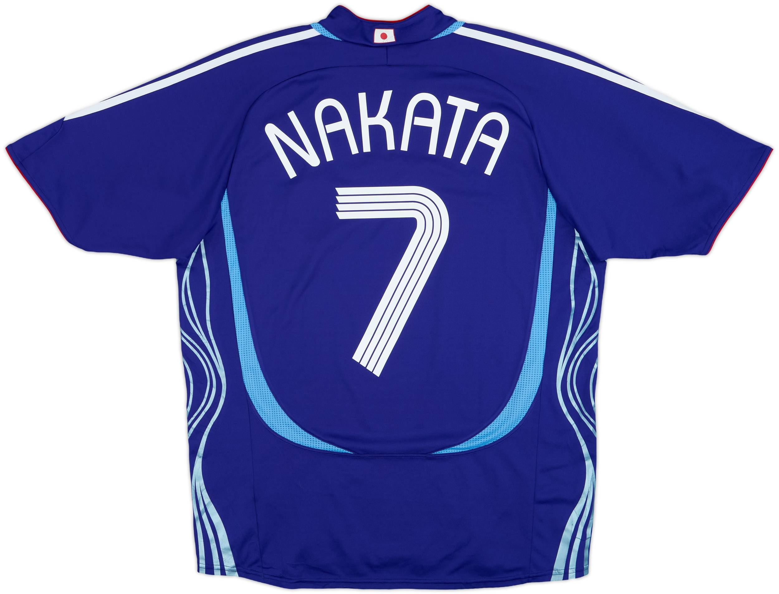2006-08 Japan Home Shirt Nakata #7 - 7/10 - (M)