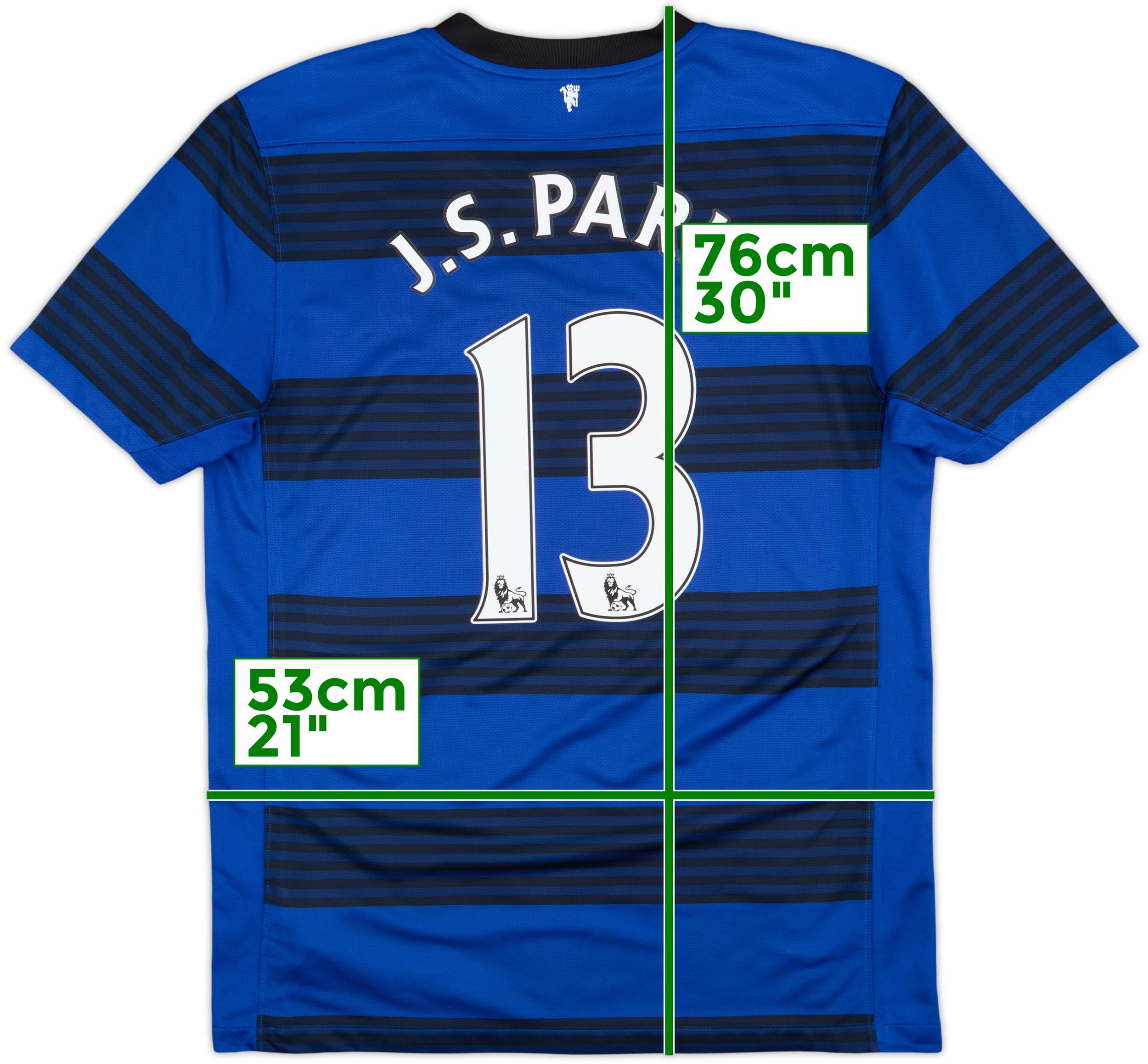 2011-13 Manchester United Away Shirt J.S.Park #13 - 6/10 - (L)