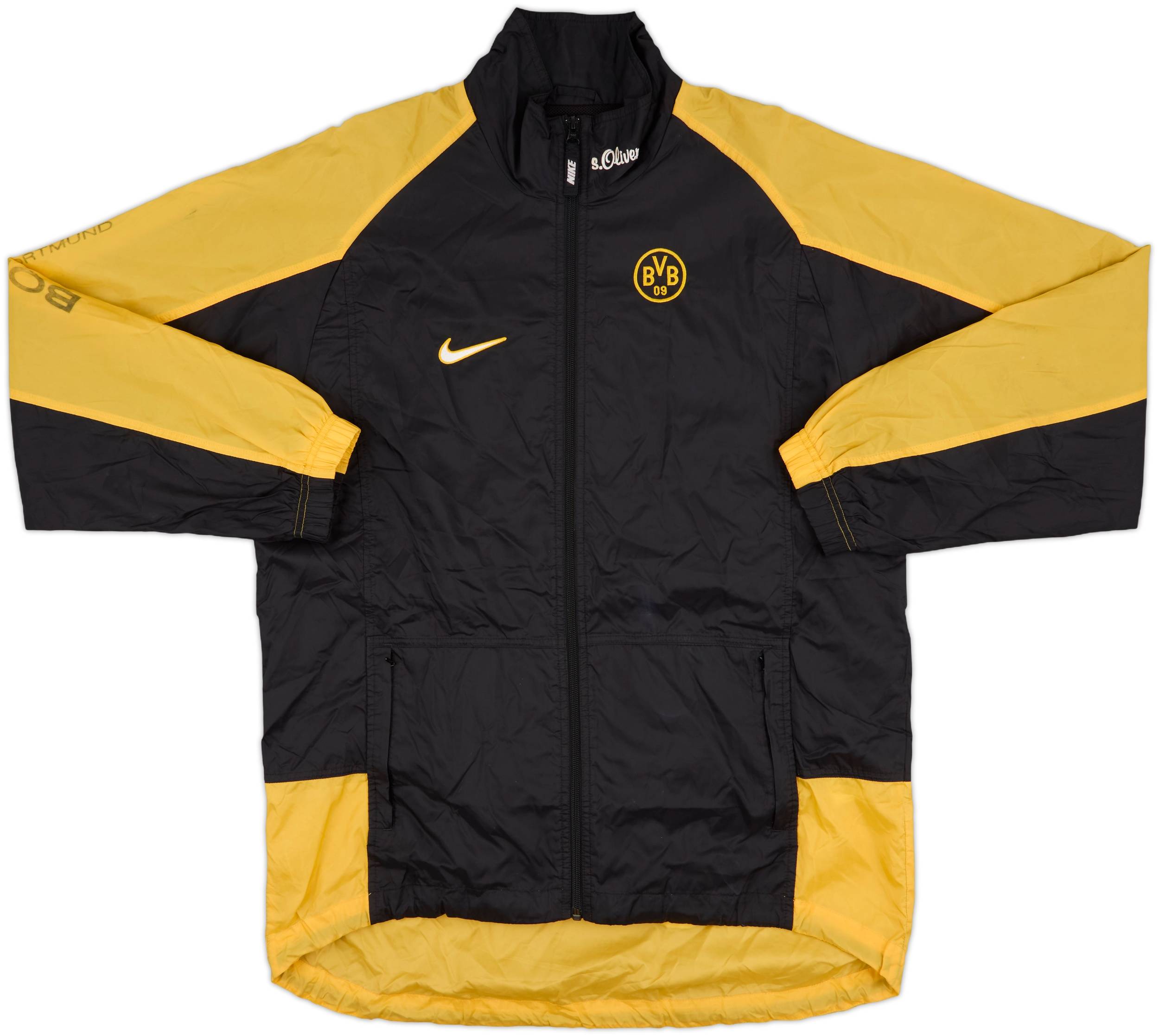 1998-00 Borussia Dortmund Nike Hooded Rain Jacket - 7/10 - (L)