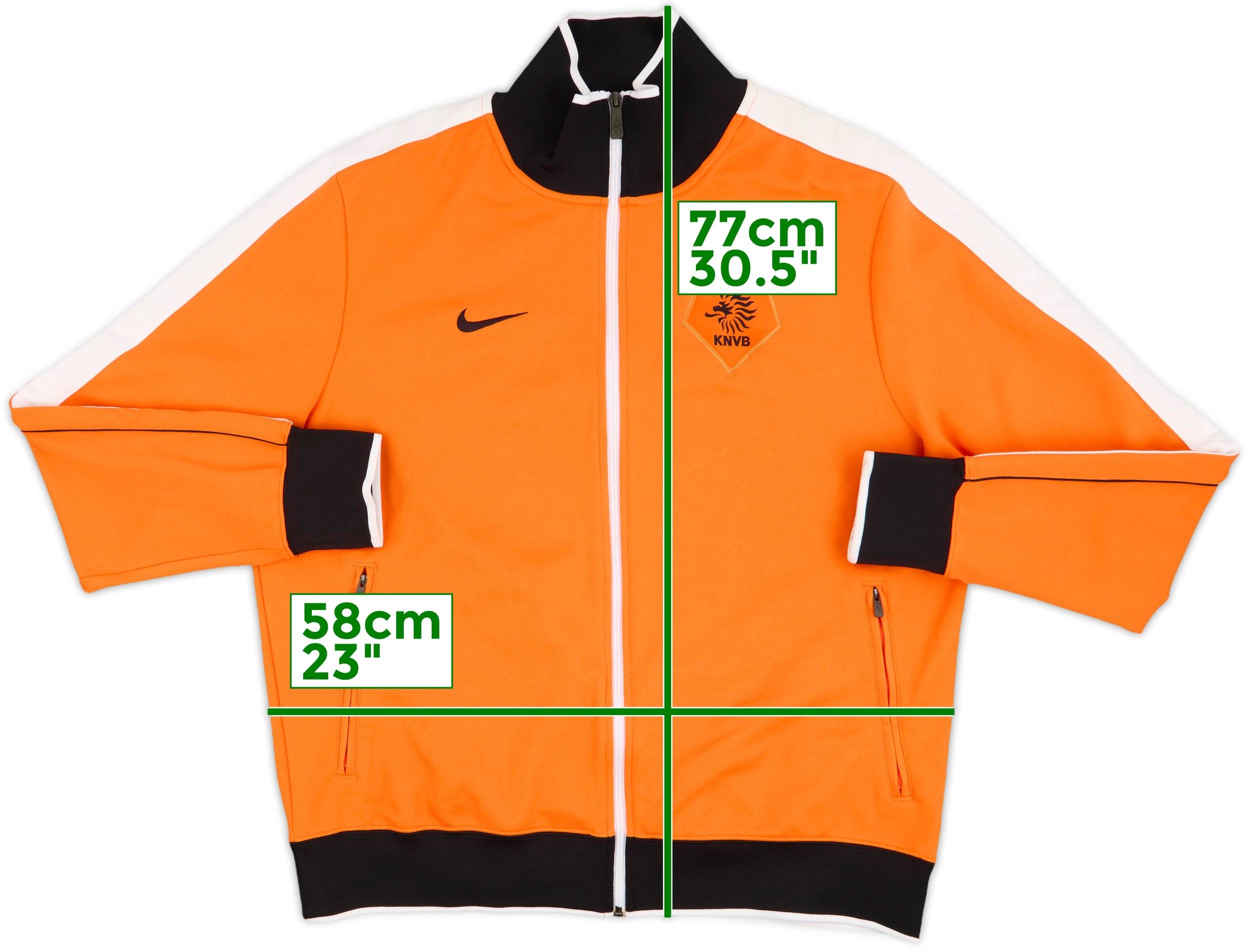 2010-11 Netherlands Nike Track Jacket - 9/10 - (XL)