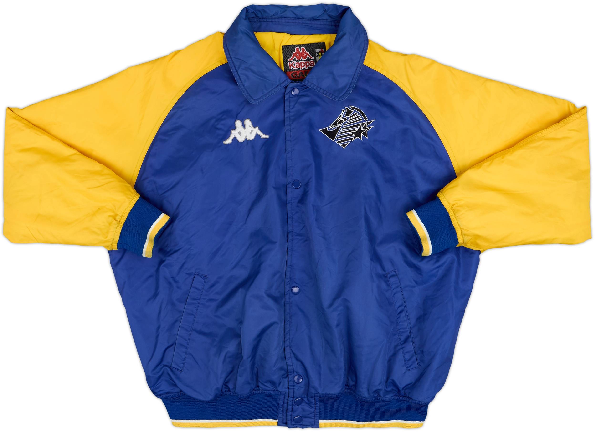 Kappa97/98” Juventusオフィシャルウィンドセット 2L 青 1997-98 Juventus Kappa 1/4 Zip Track Jacket - 8/10 - (S)