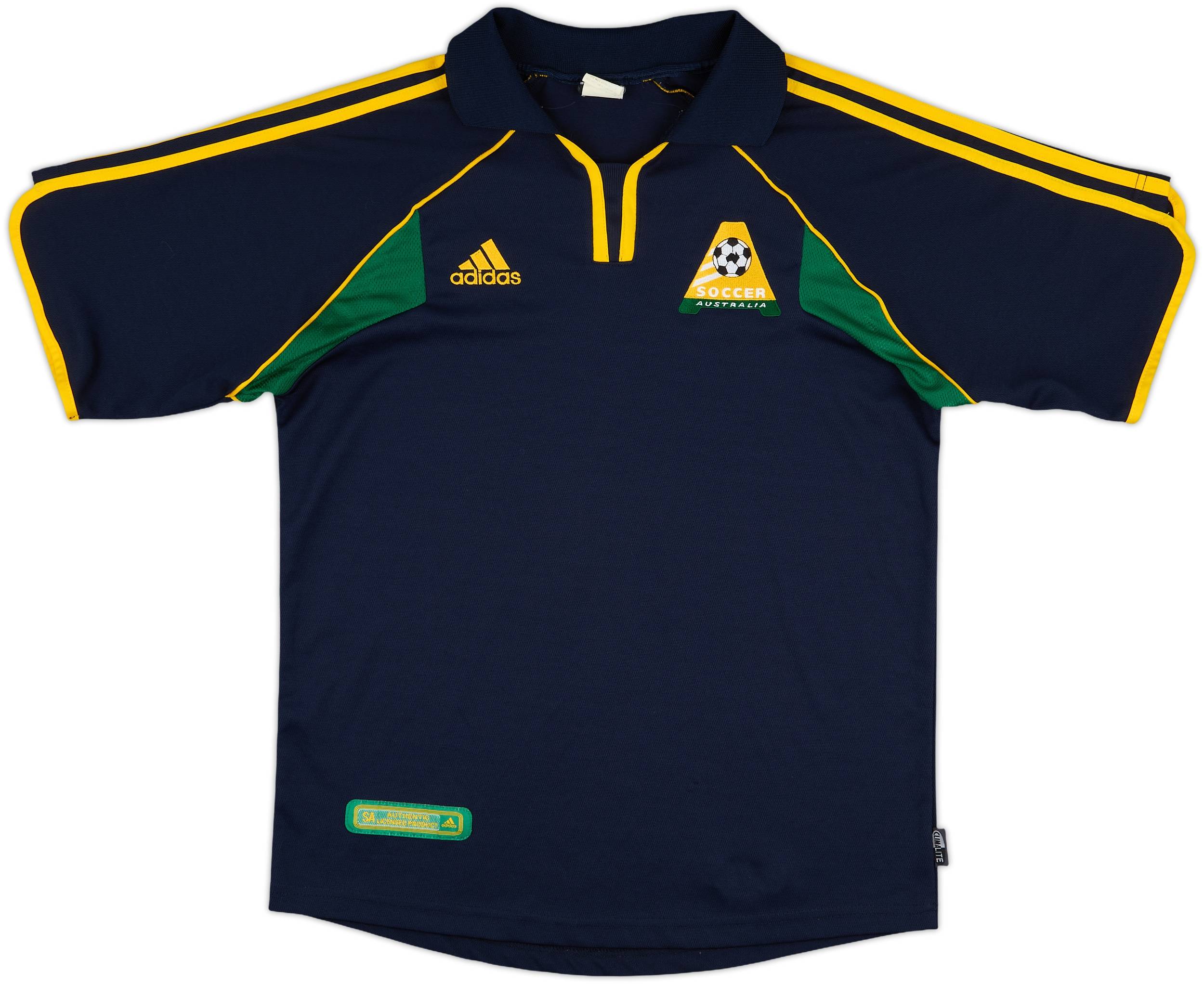 adidas 2000-2001 オーストラリア サッカー ゲームシャツ UK製 Ajax