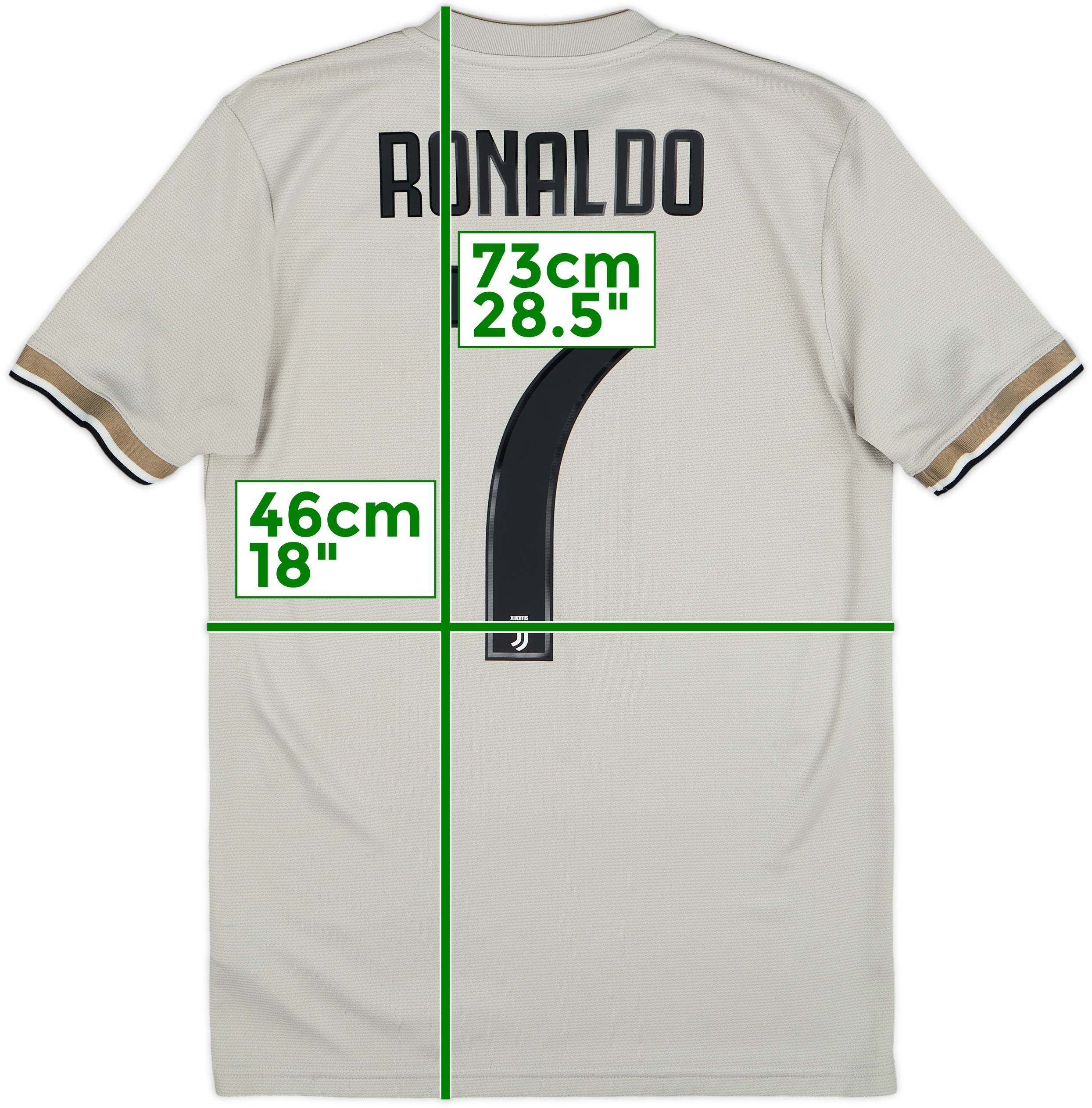 Juventus RONALDO 7 シャツ Sサイズ Ronaldo #7 Juventus Jersey 2018-2019 Home Retro Long Sleeve