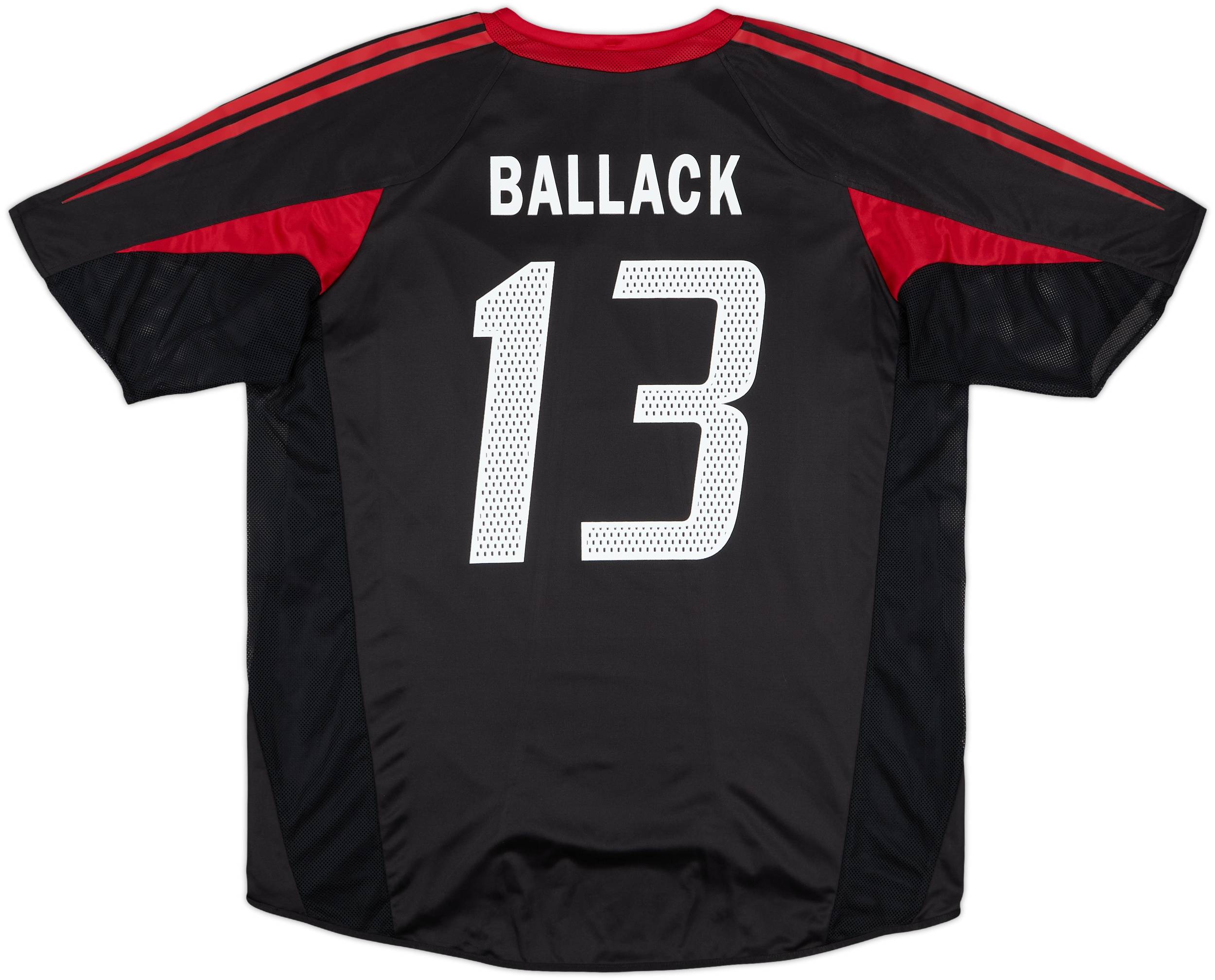 Adidas Bayern München ジャージ Ballack 13 VTG Micheal Ballack #13 FC Bayern Munchen White ADIDAS T