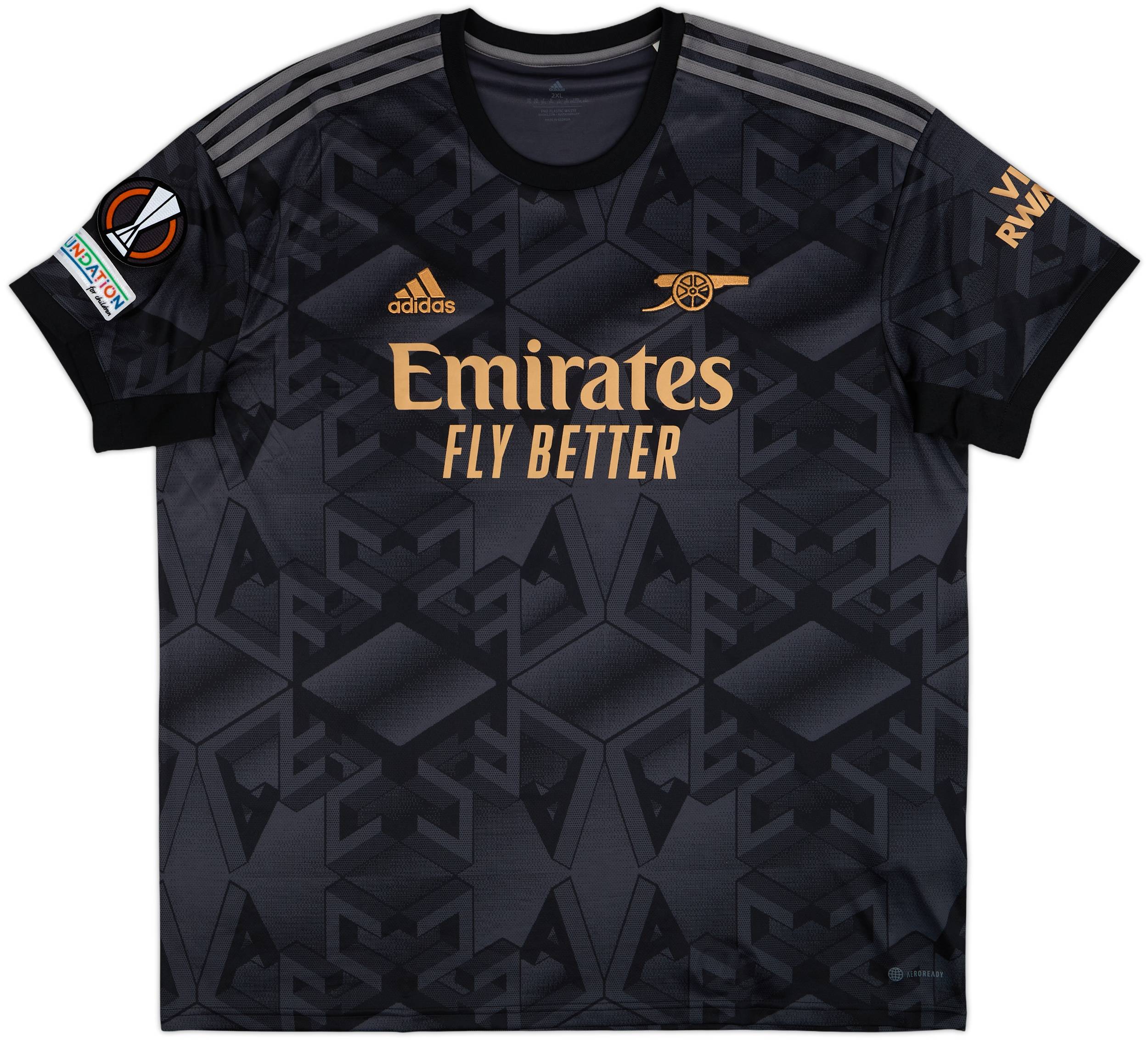 2022-23 Arsenal Away Shirt Gabriel #6 - 9/10 - (XXL)