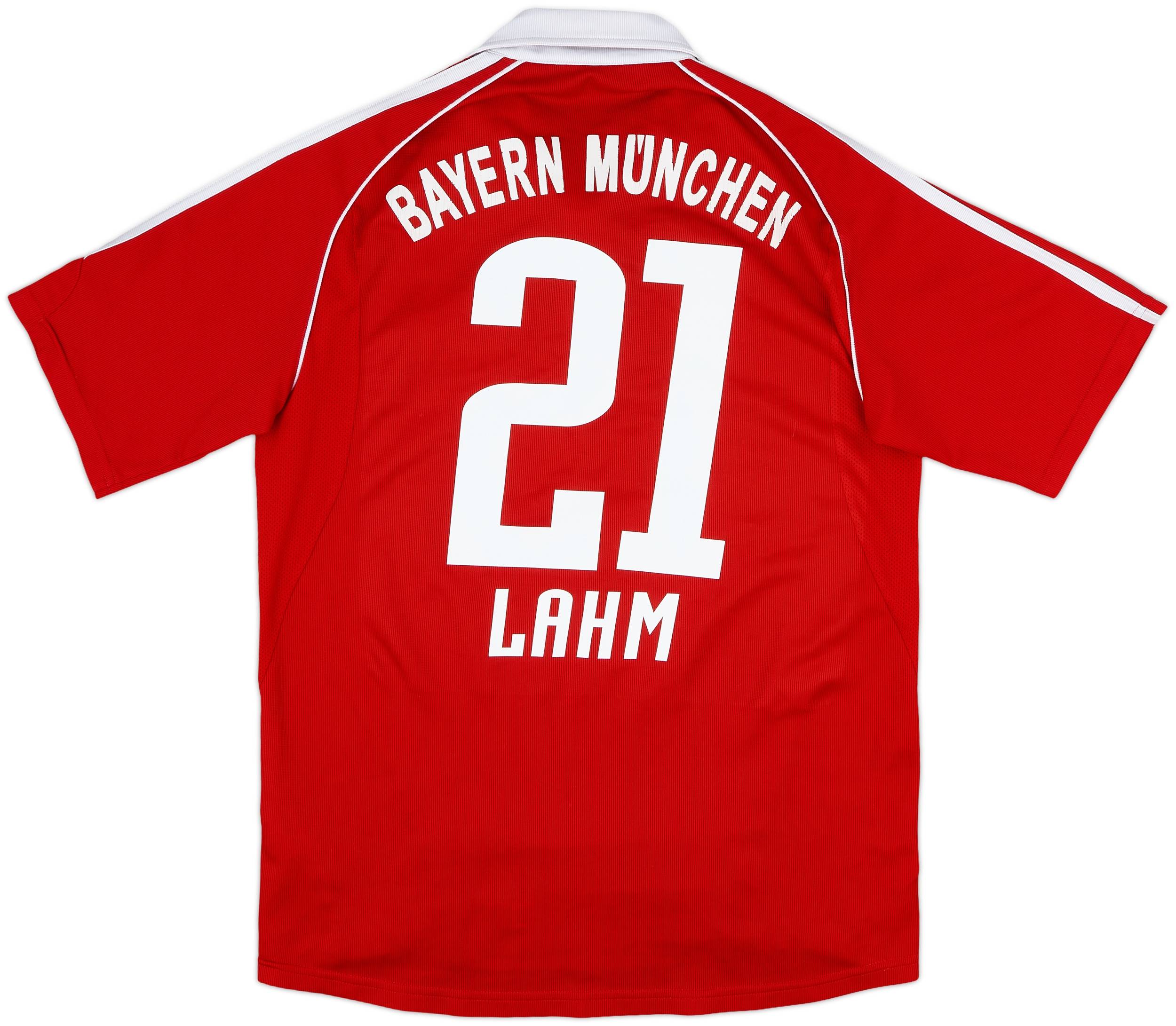 2006-07 Bayern Munich Home Shirt Lahm #21 - 6/10 - (S)