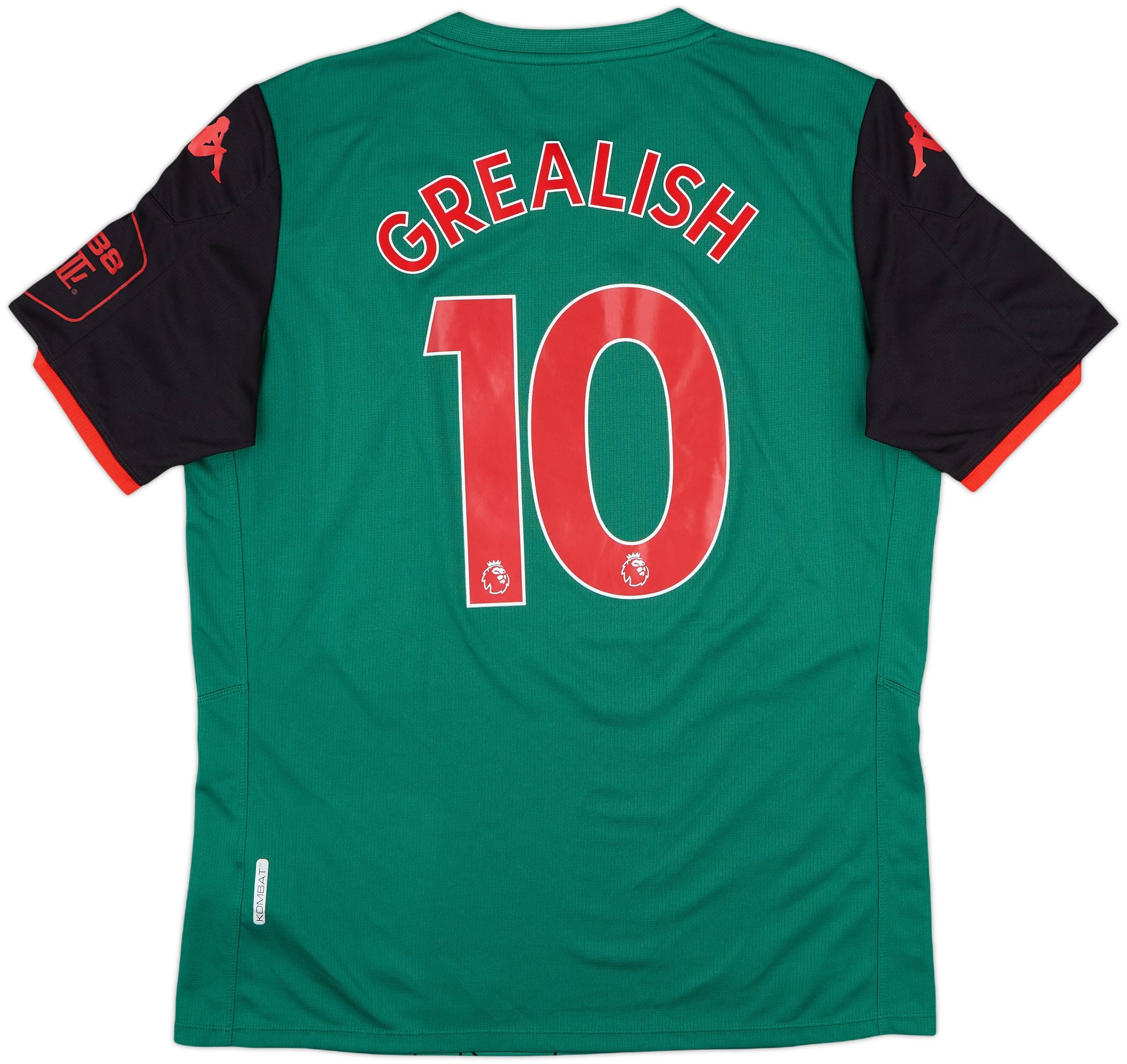 Football Shirts Grealish Shirt Aston Villa 2019-20 Aston Villa