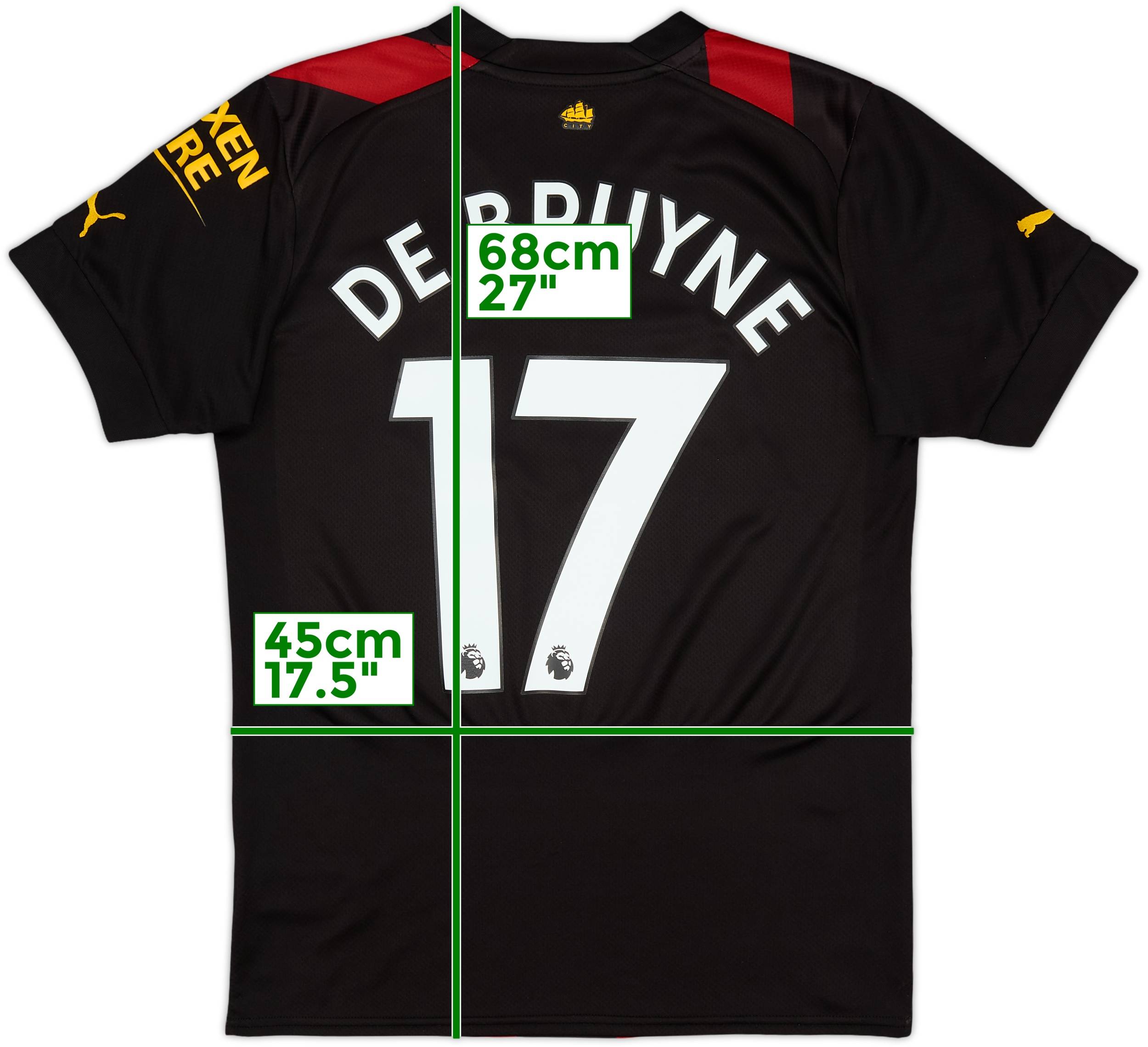 Nike Manchester City DE BRUYNE 17 シャツ w49202370701l-