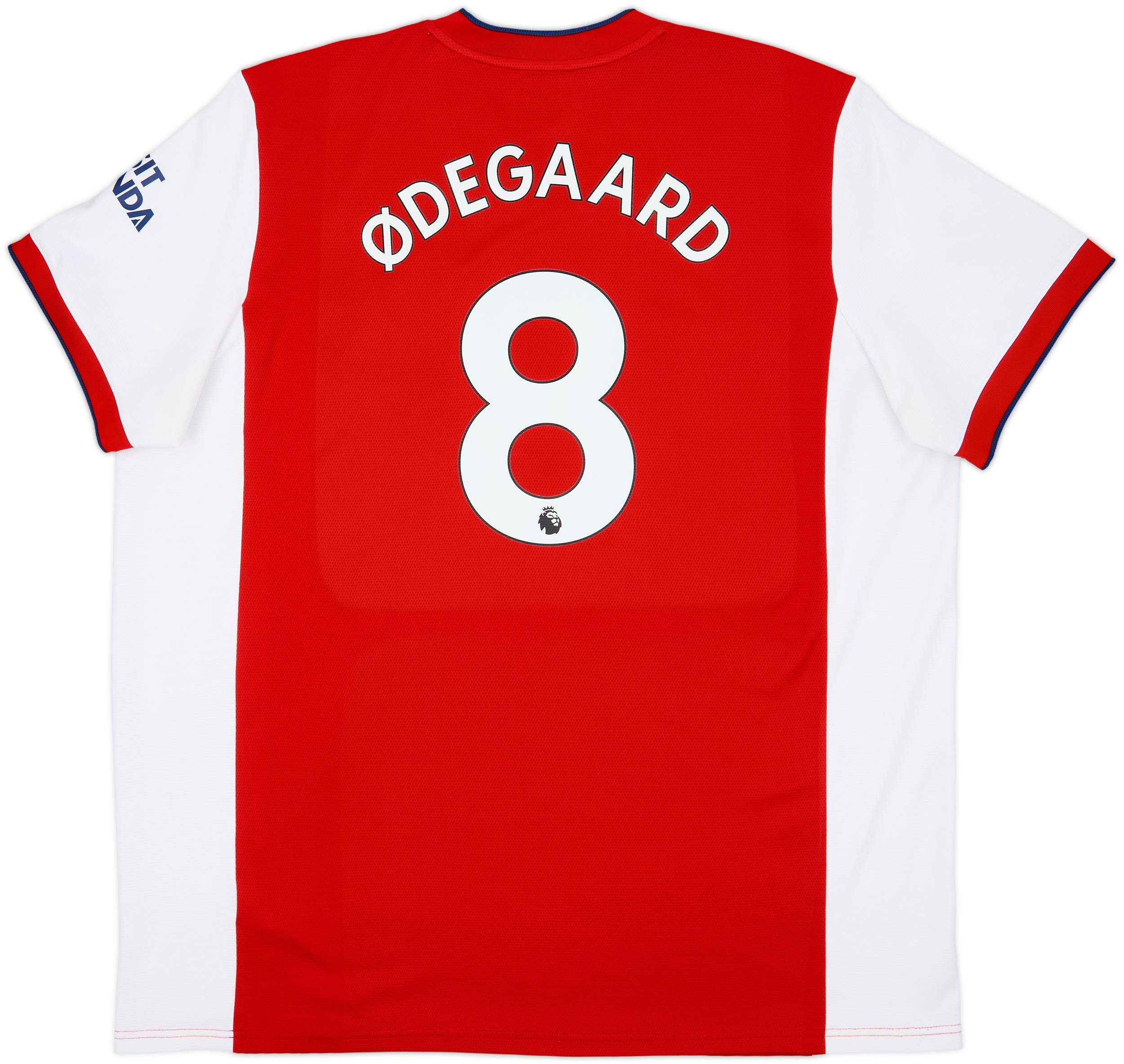 2021-22 Arsenal Home Shirt Odegaard #8 - 9/10 - (3XL)