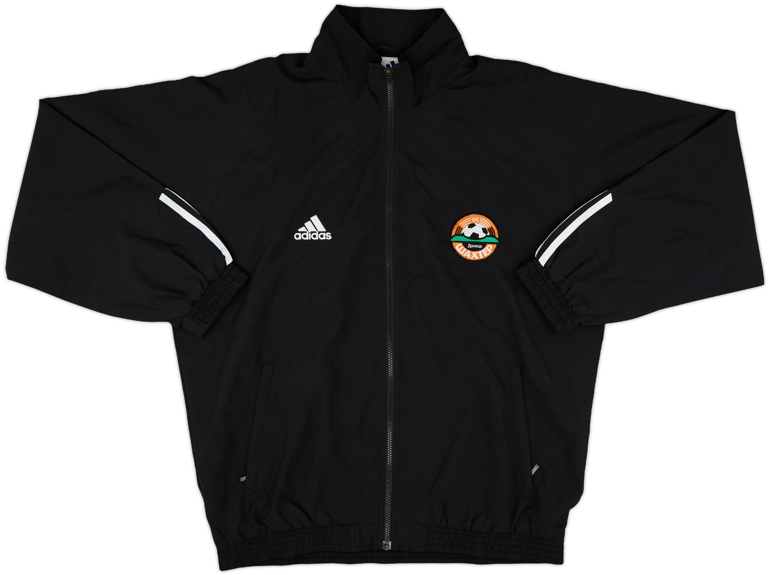 TAR COMMUNICATIONS 20th スタジャン XL 2001-02 Shakhtar Donetsk adidas Track Jacket - 8/10 - (L)