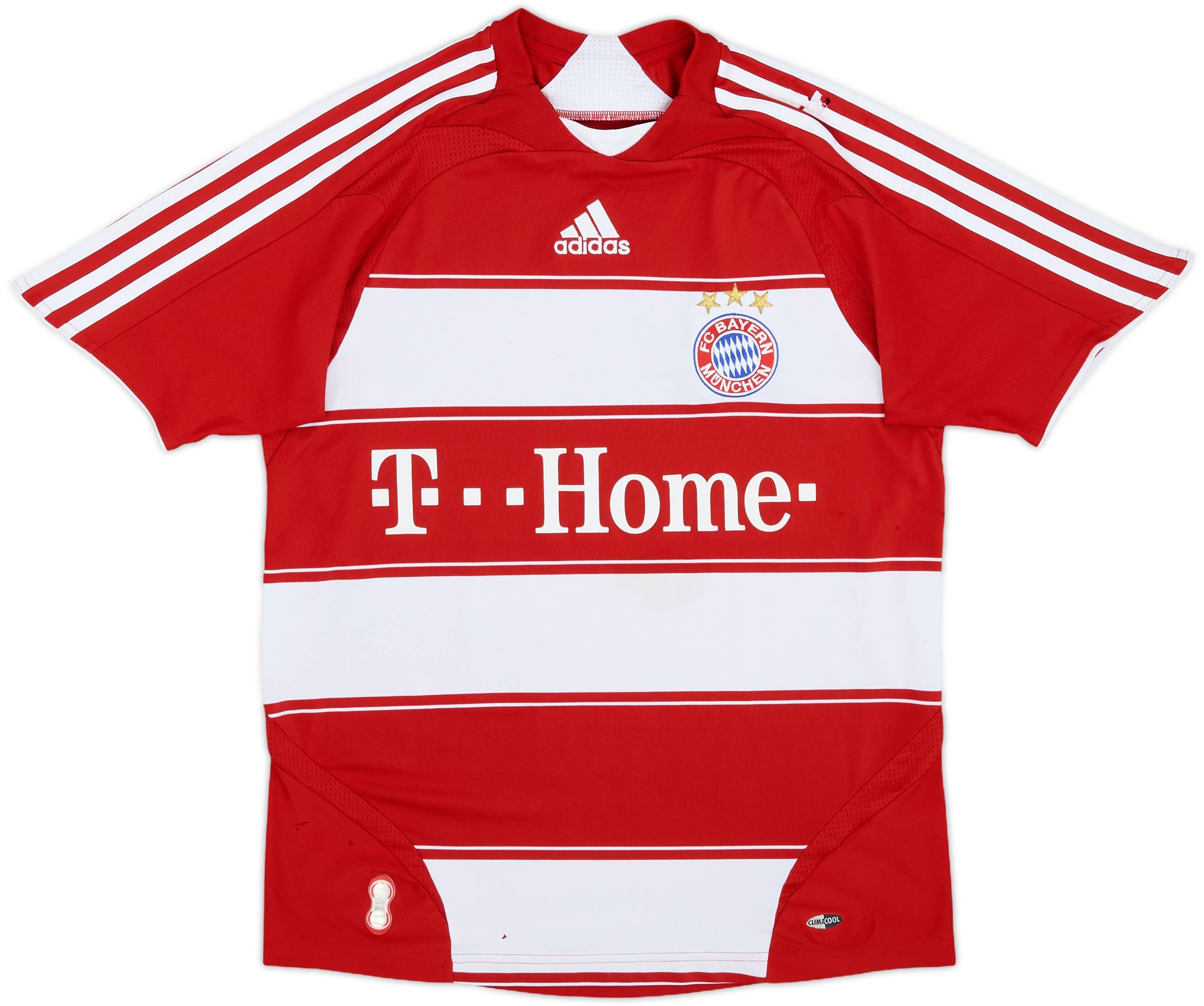 10-11 FC Bayern Munich Game shirt バイエルン 2007-08 Bayern Munich Home Shirt - 4/10 - (S)