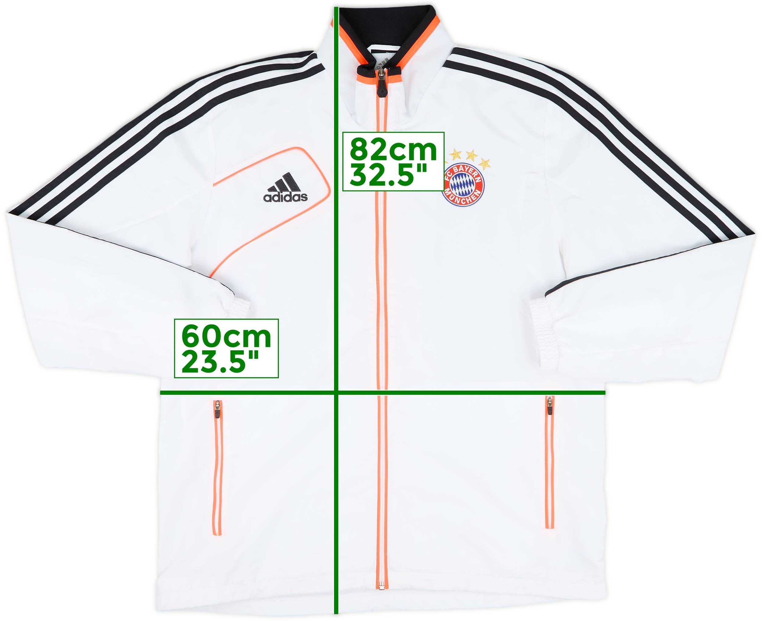 2012-13 Bayern Munich adidas Track Jacket - 8/10 - (L/XL)