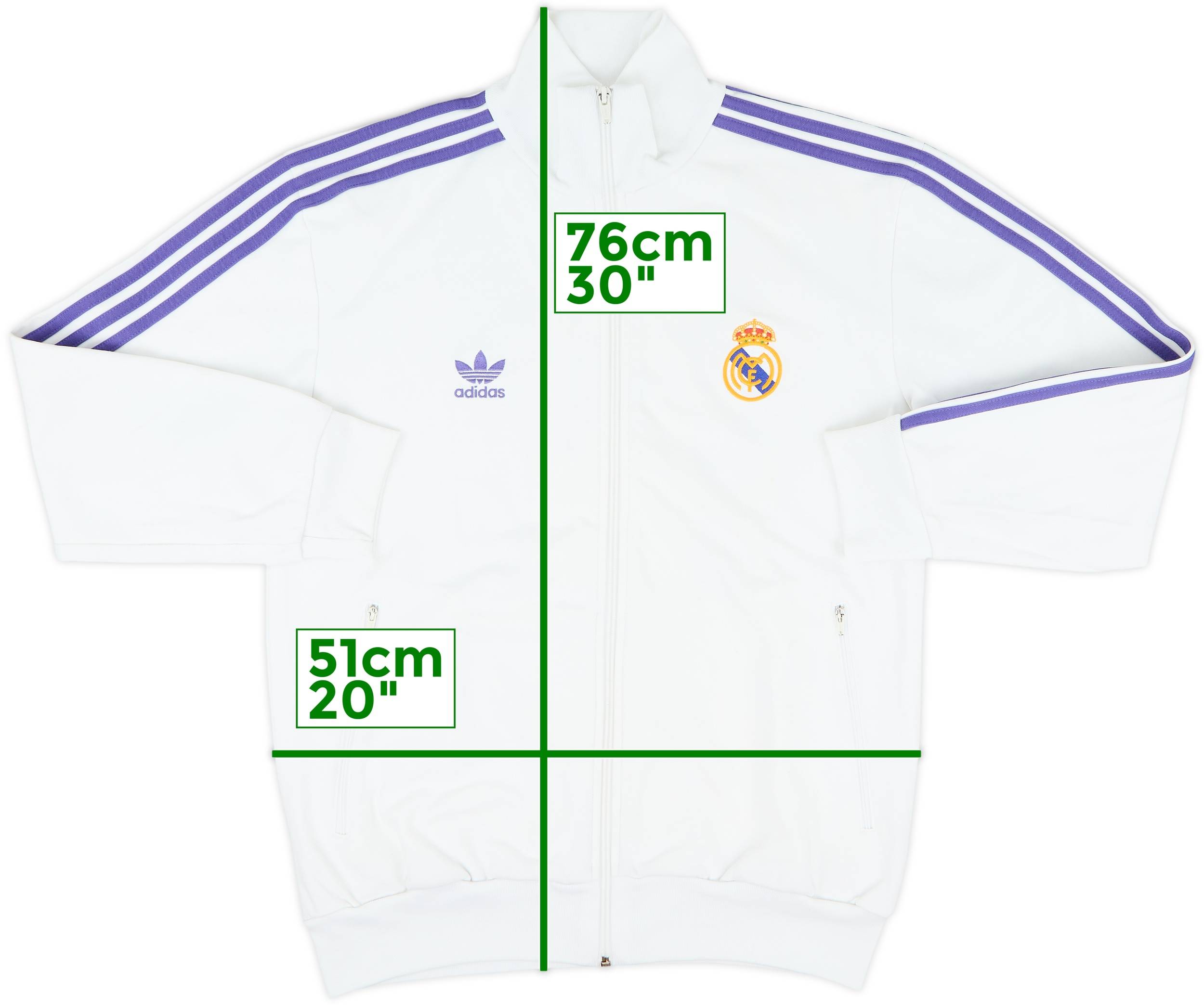 adidas／Real Madrid 2001-02 Real Madrid adidas Centenary Tracksuit - 8/10 - (XL)