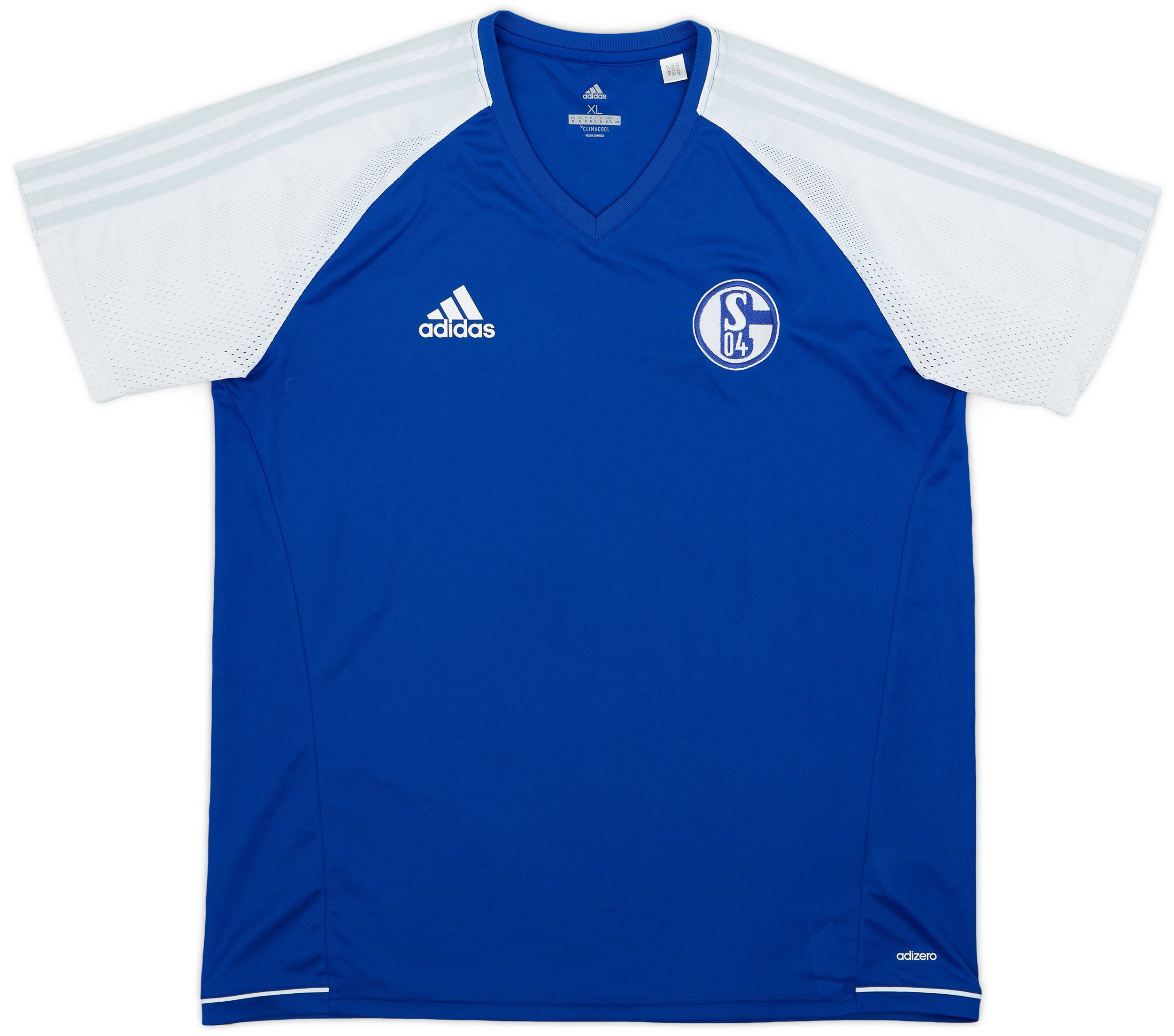 2017-18 Schalke adidas Training Shirt - 7/10 - (XL)