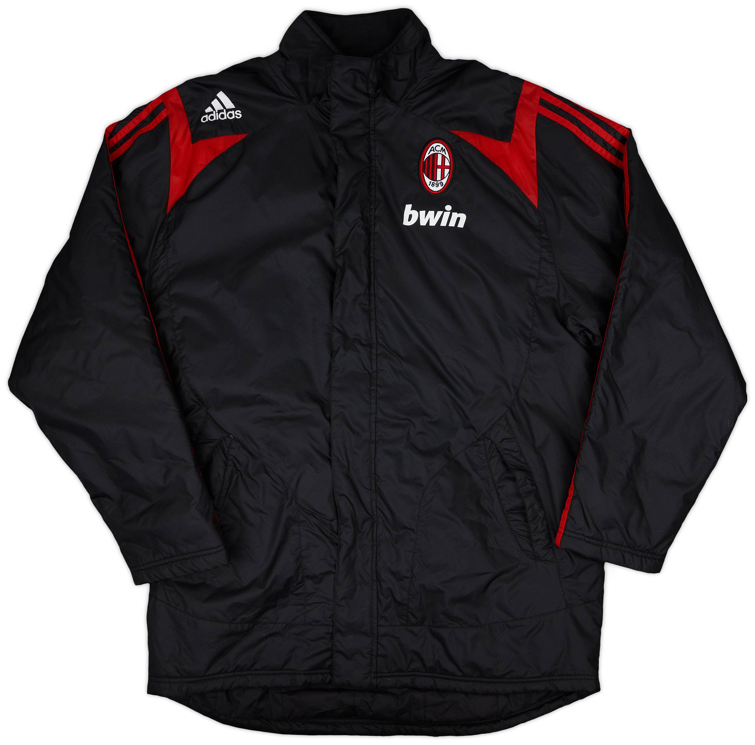 2007-08 AC Milan adidas Bench Coat - 8/10 - (L)