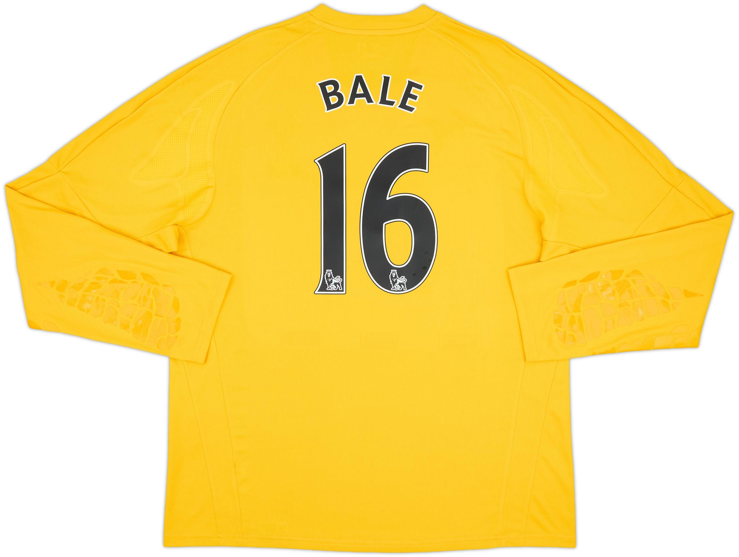 ウェア Tottenham Hotspur FC #3 Bale 2007-08 Tottenham Third L/S Shirt Bale #16 - 8/10 - (XXL)