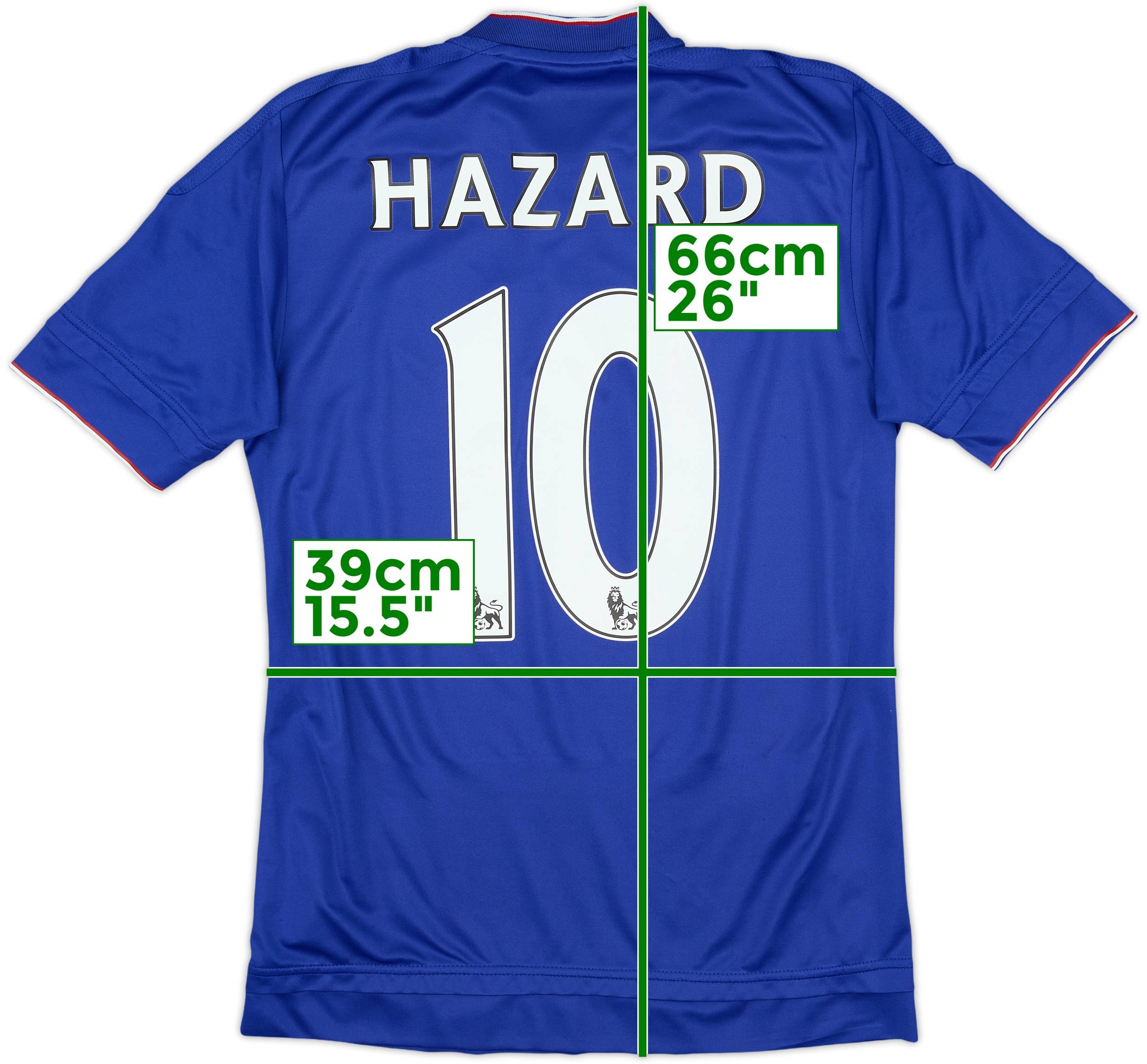 2015-16 Chelsea Home Shirt Hazard #10 - 9/10 - (XS)