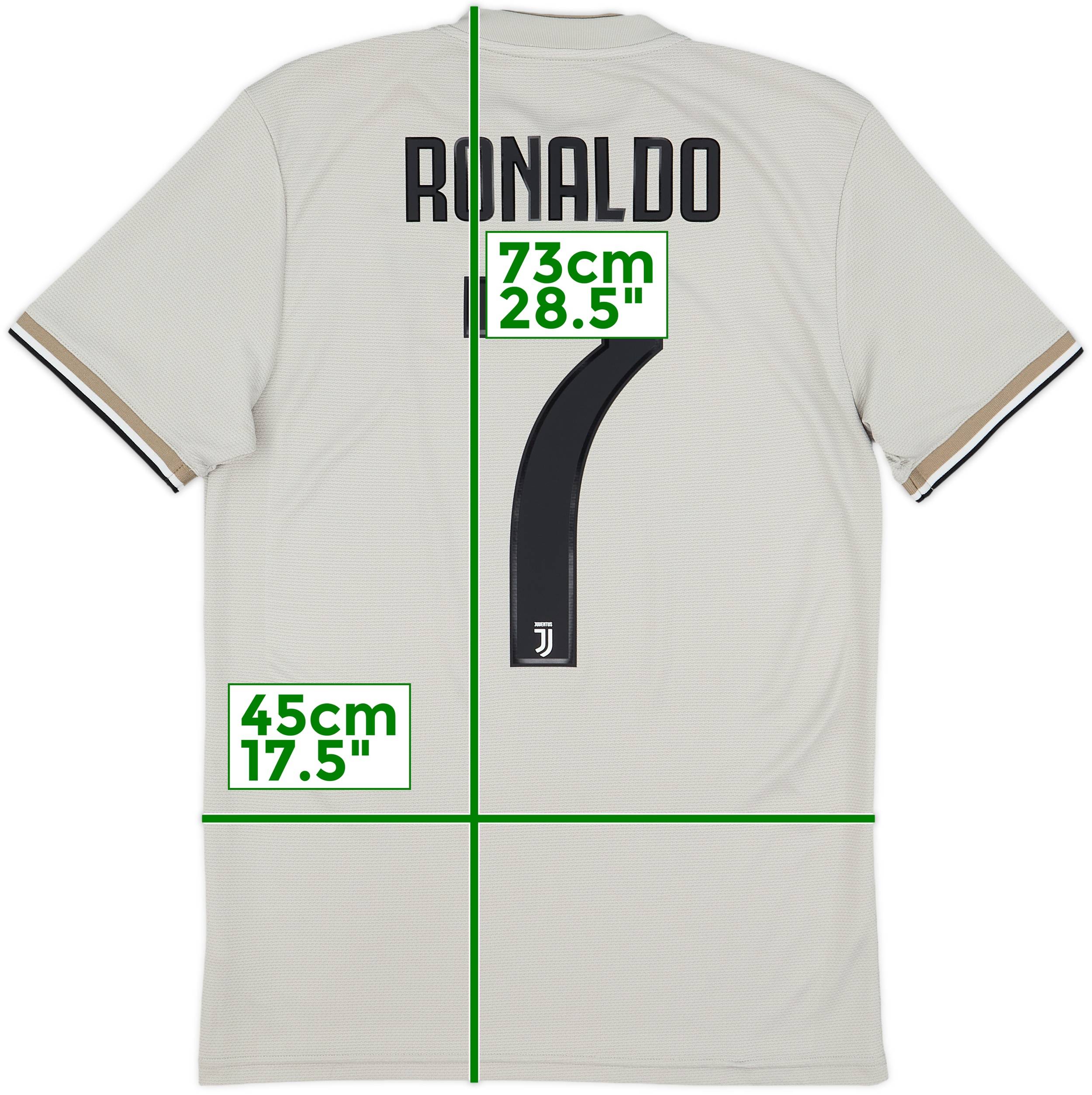 2018-19 Juventus Away Shirt Ronaldo #7 - 7/10 - (S)
