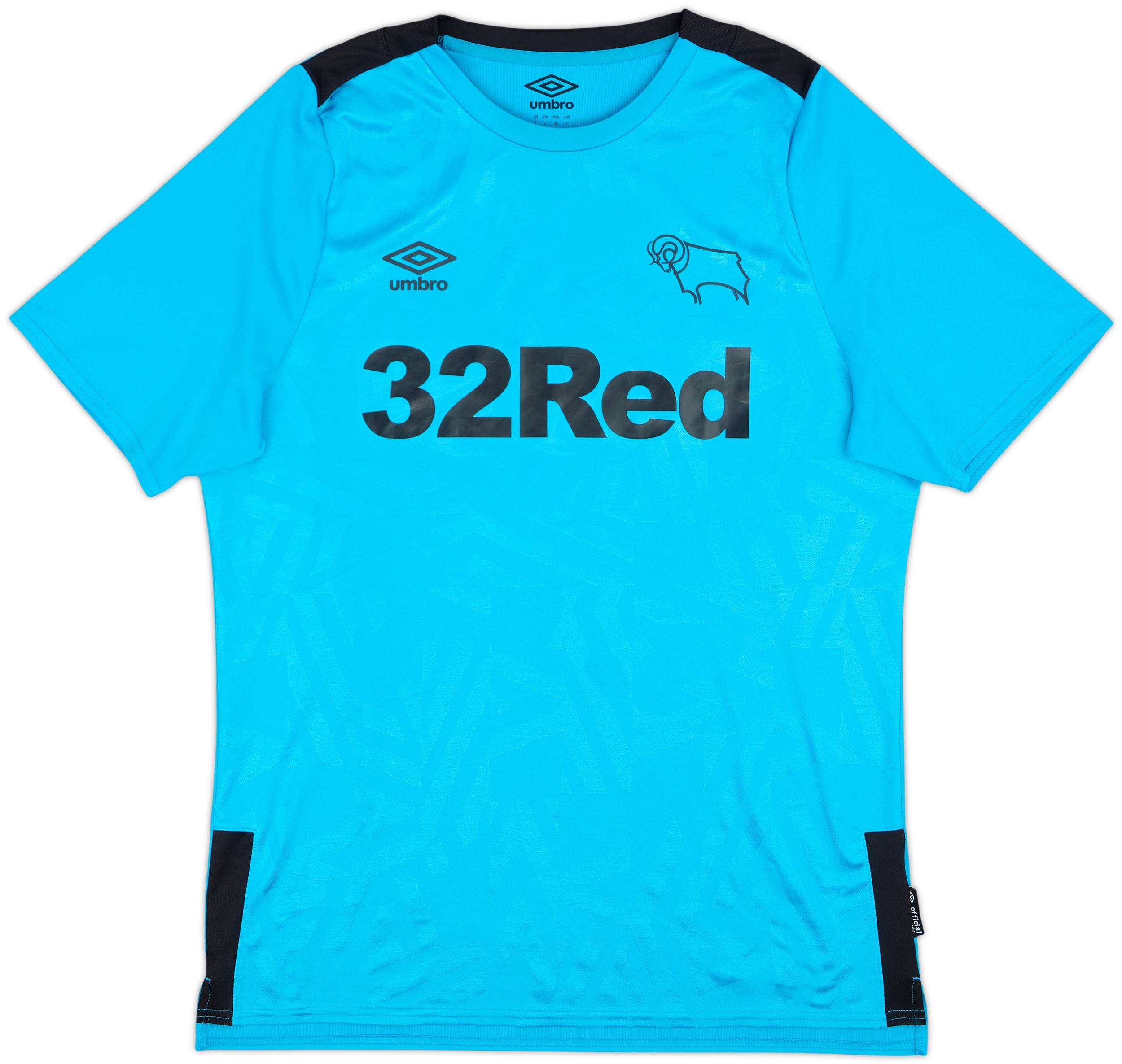 2019-20 Derby County Away Shirt Rooney #32 - 8/10 - (L)