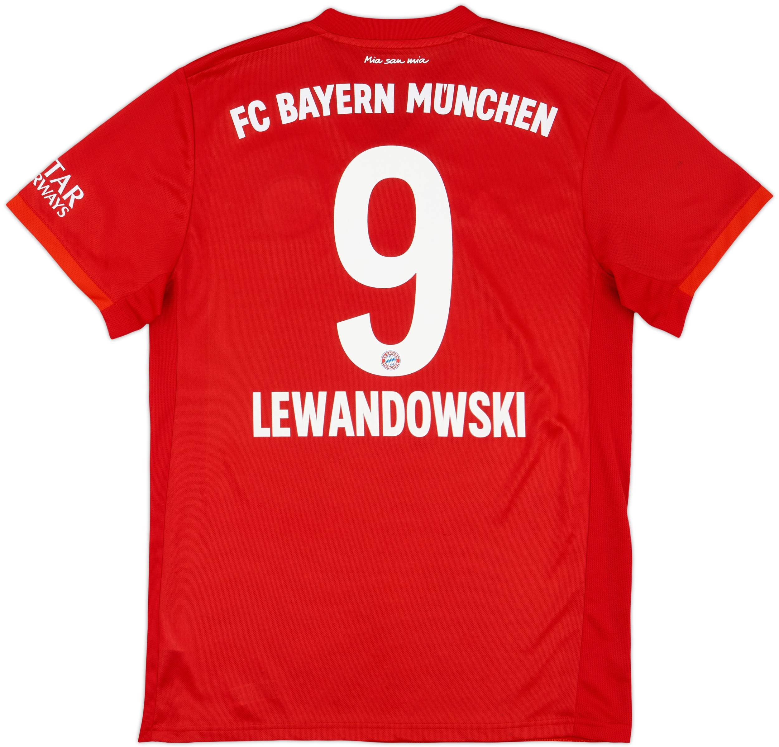 2019-20 Bayern Munich Home Shirt Lewandowski #9 8/10 (M)