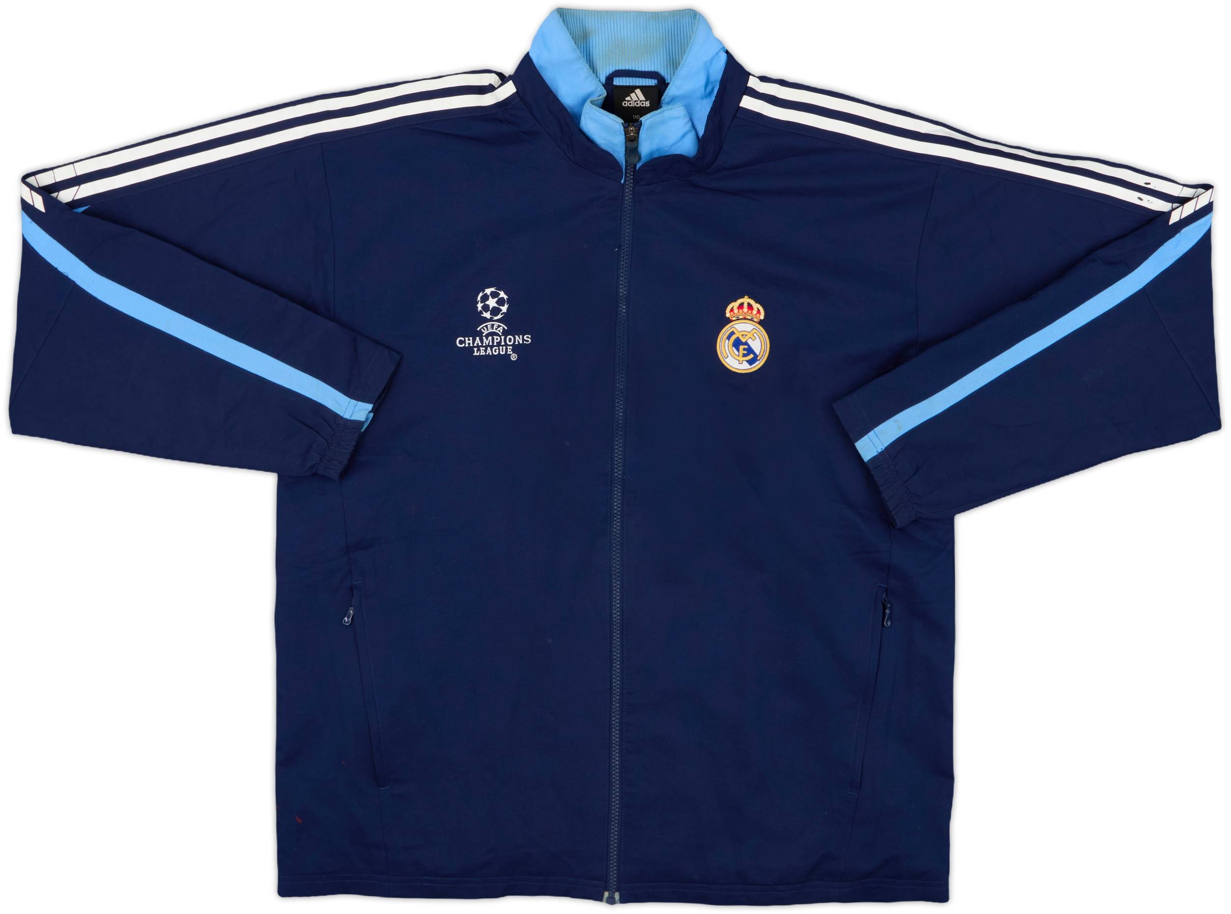 adidas／Real Madrid 2005-06 Real Madrid adidas Padded Bench Coat - 9/10 - (L)
