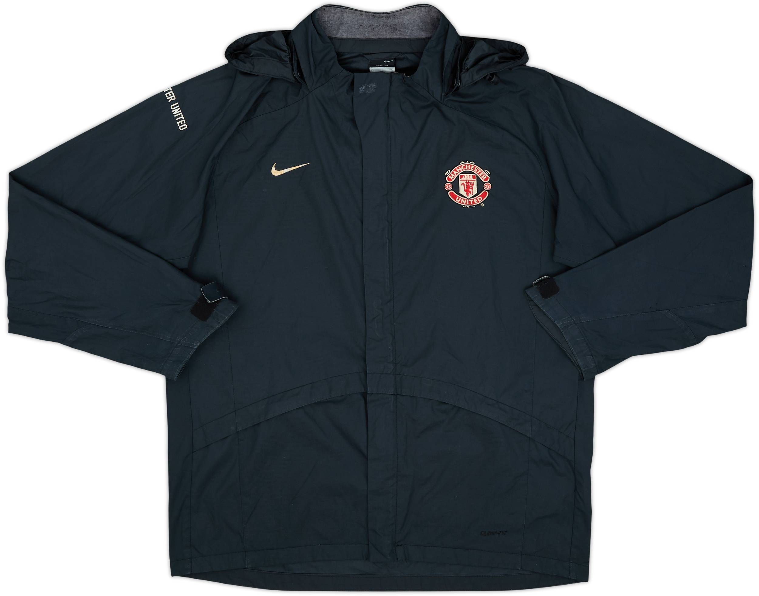 2006-07 Manchester United Hooded Rain Jacket - 8/10 - (S)