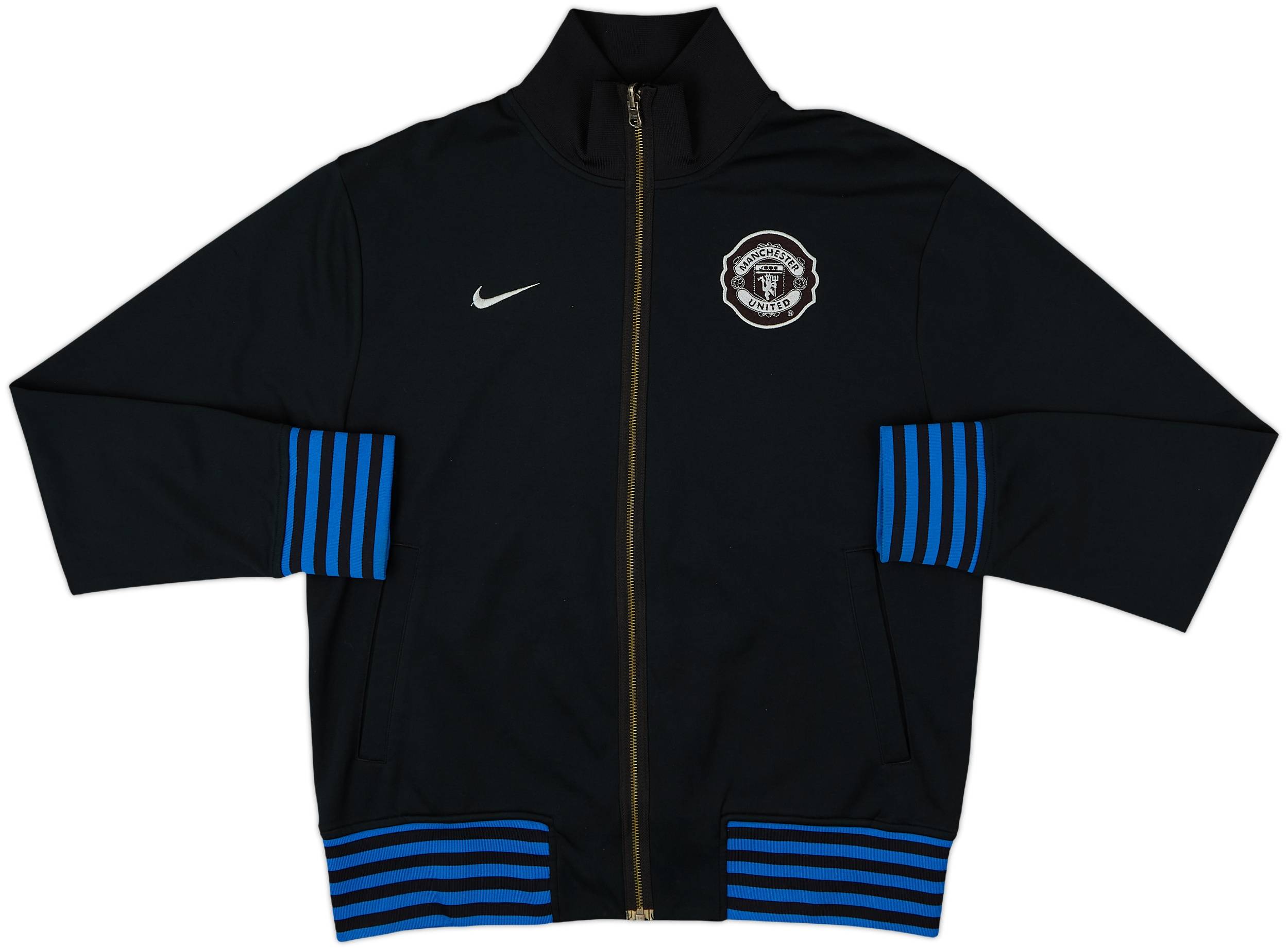 2010-11 Manchester United Nike Track Jacket - 9/10 - (M)