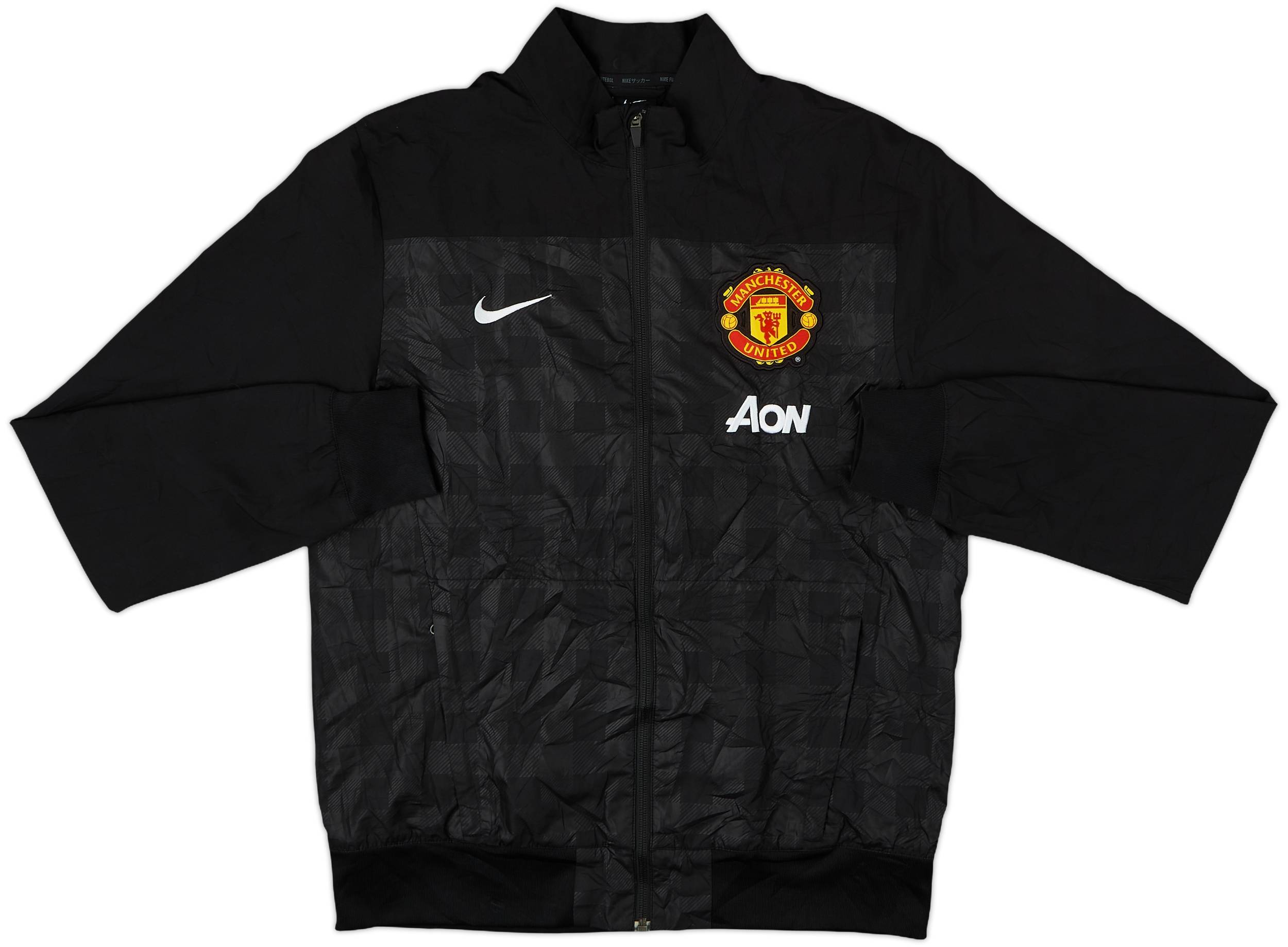 2013-14 Manchester United Nike Track Jacket - 10/10 - (M)