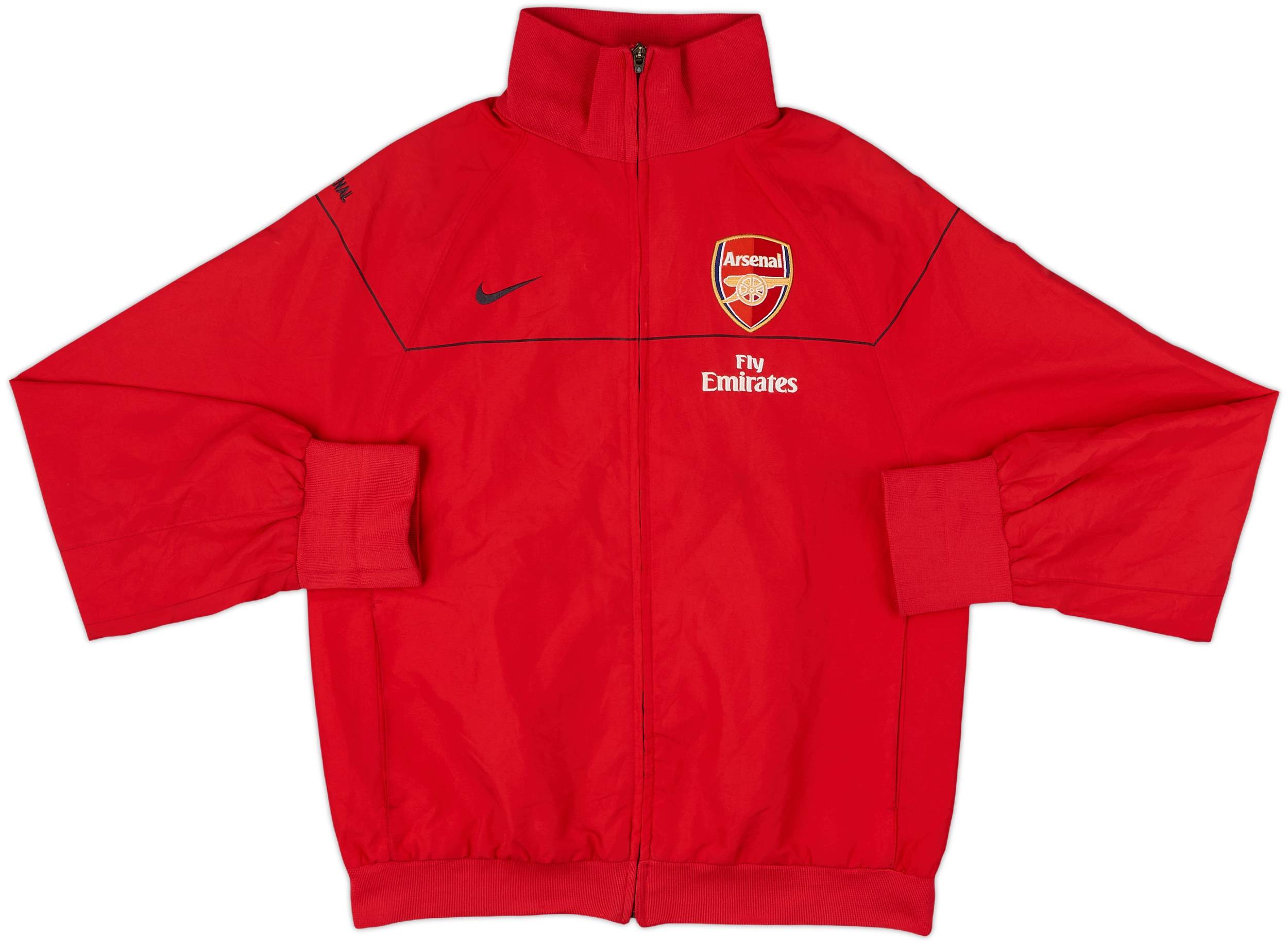 Nike Arsenal トラックジャケット2008〜9年 2008-09 Arsenal Nike Track Jacket - 8/10 - (S)