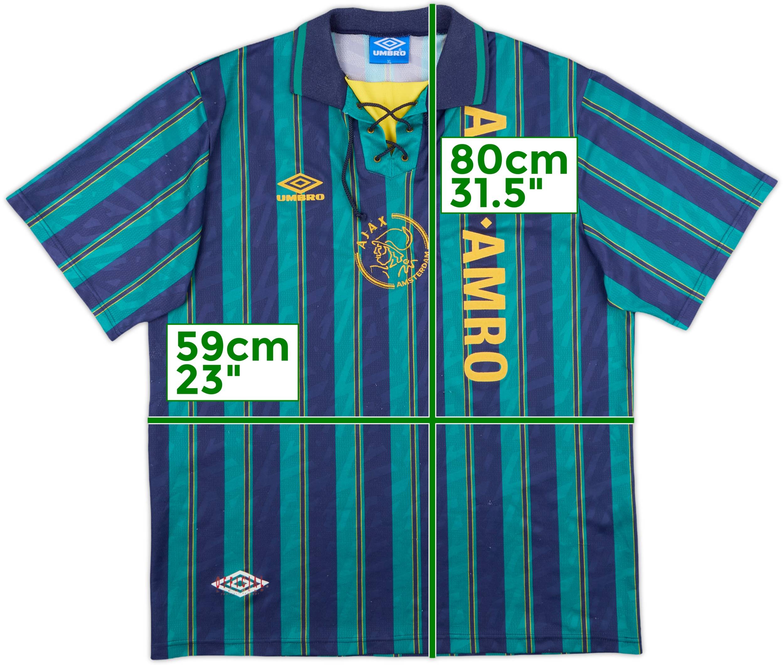 1993-94 Ajax Away Shirt - 8/10 - (XL)