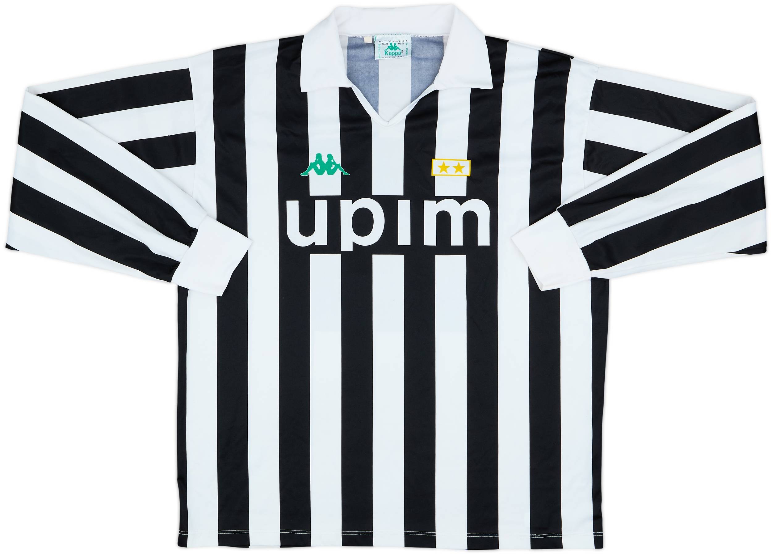 1992-94 Juventus Basic Home L/S Shirt #4 - 8/10 - (L)