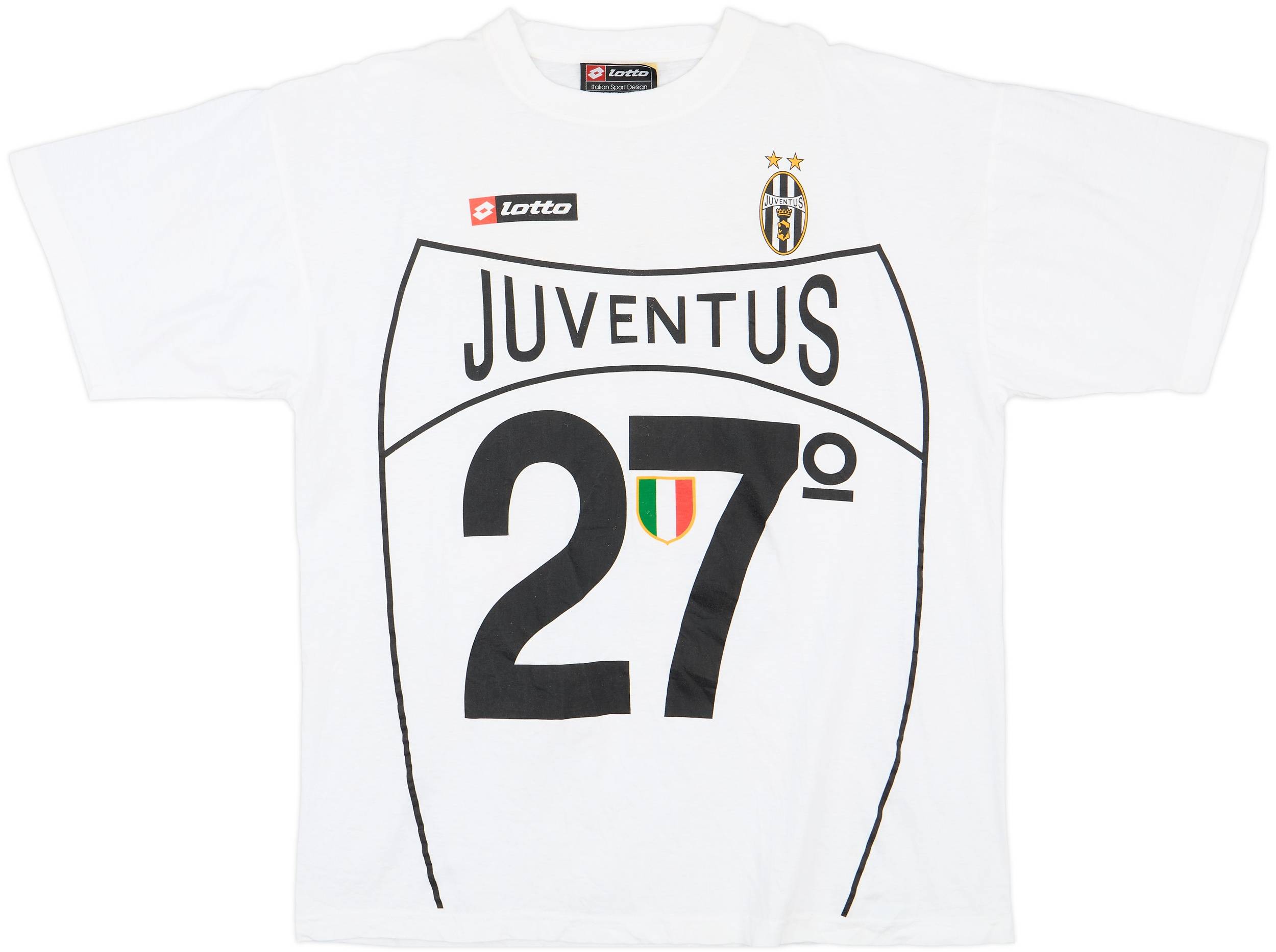 2002-2003 ユベントス デルピエロ 10番 シャツ Lotto 2002-03 Juventus