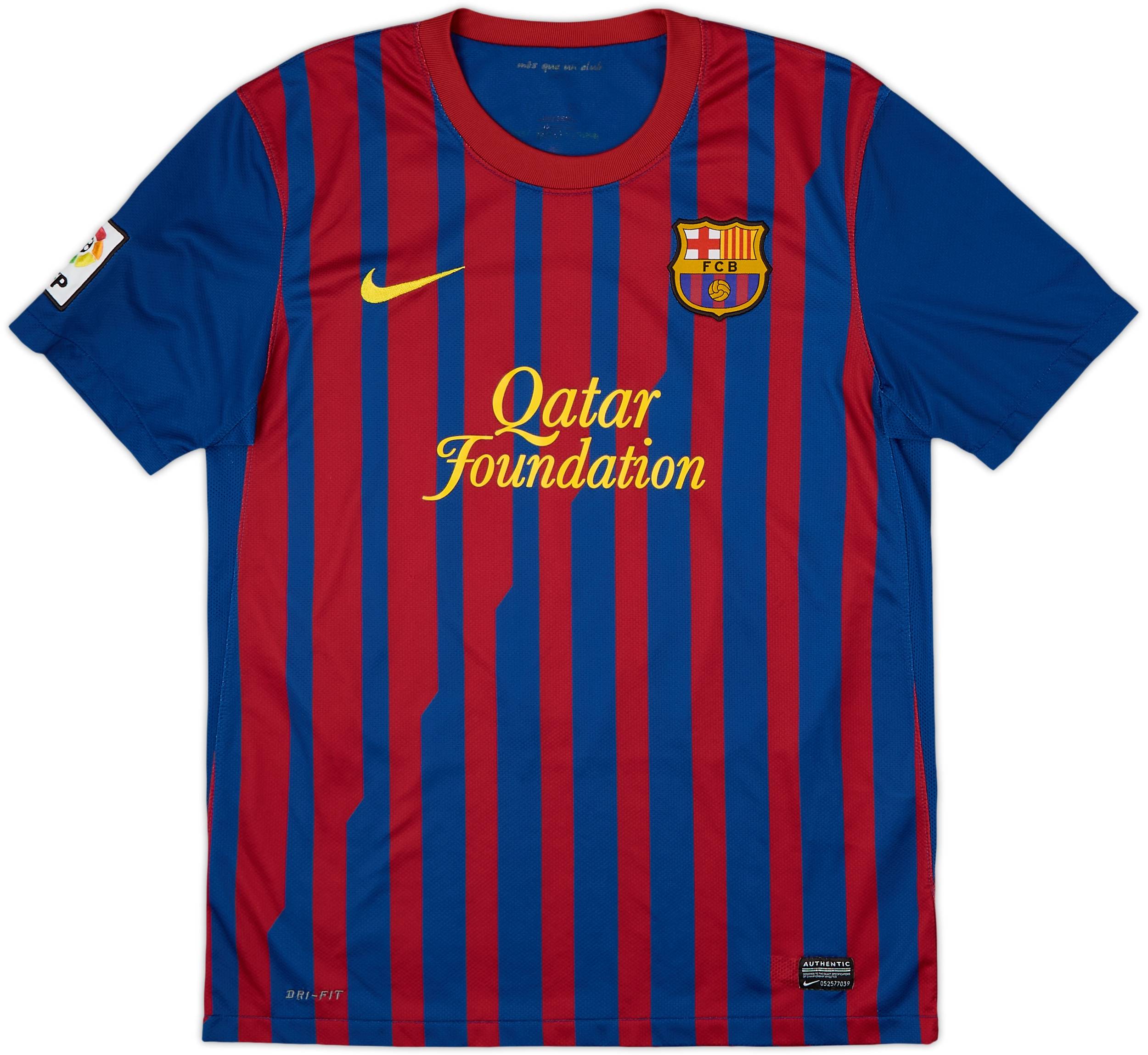 2011-12 Barcelona Home Shirt A.Iniesta #8 - 8/10 - (M)