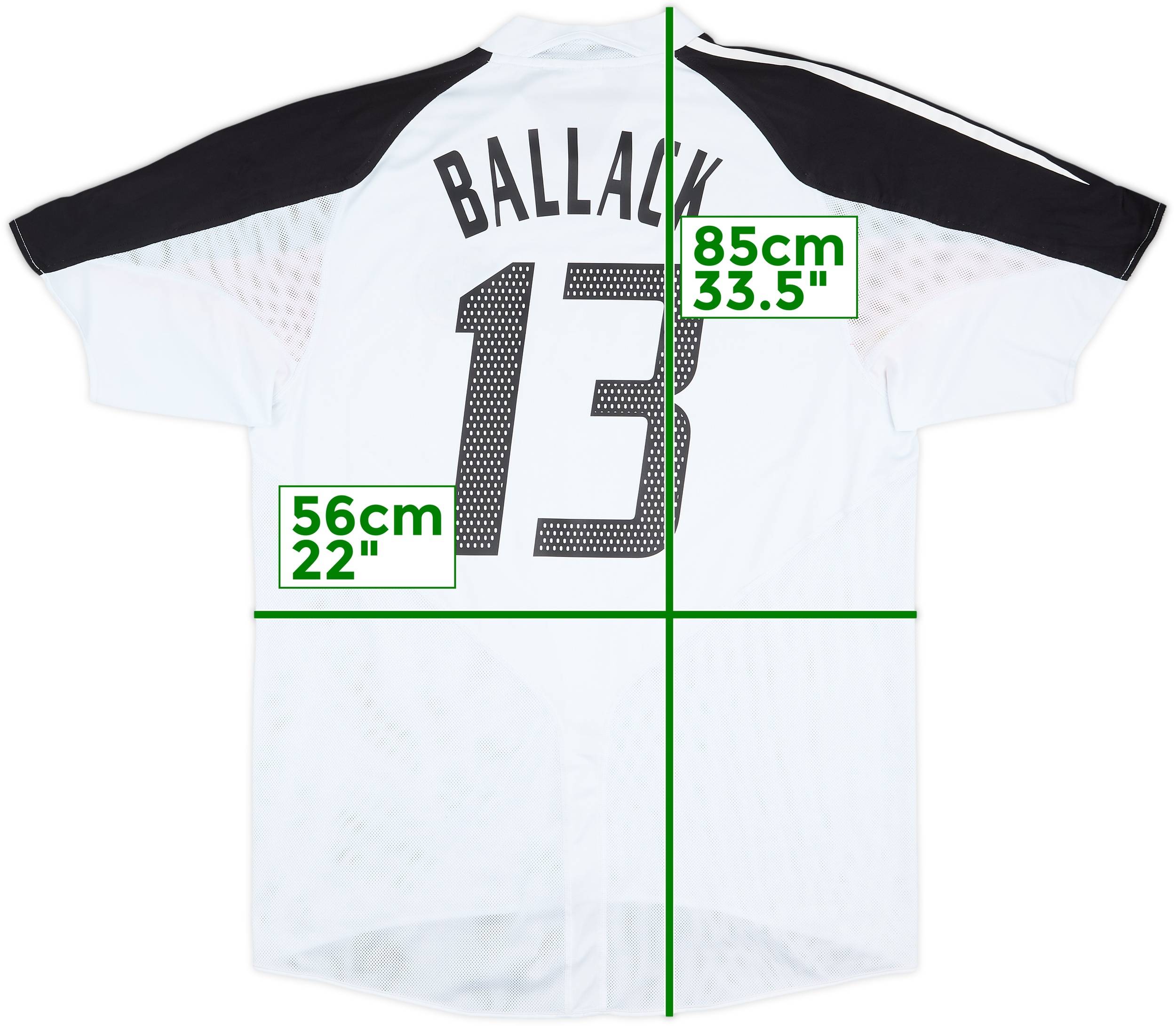 2004-05 Germany Home Shirt Ballack #13 - 5/10 - (XL)
