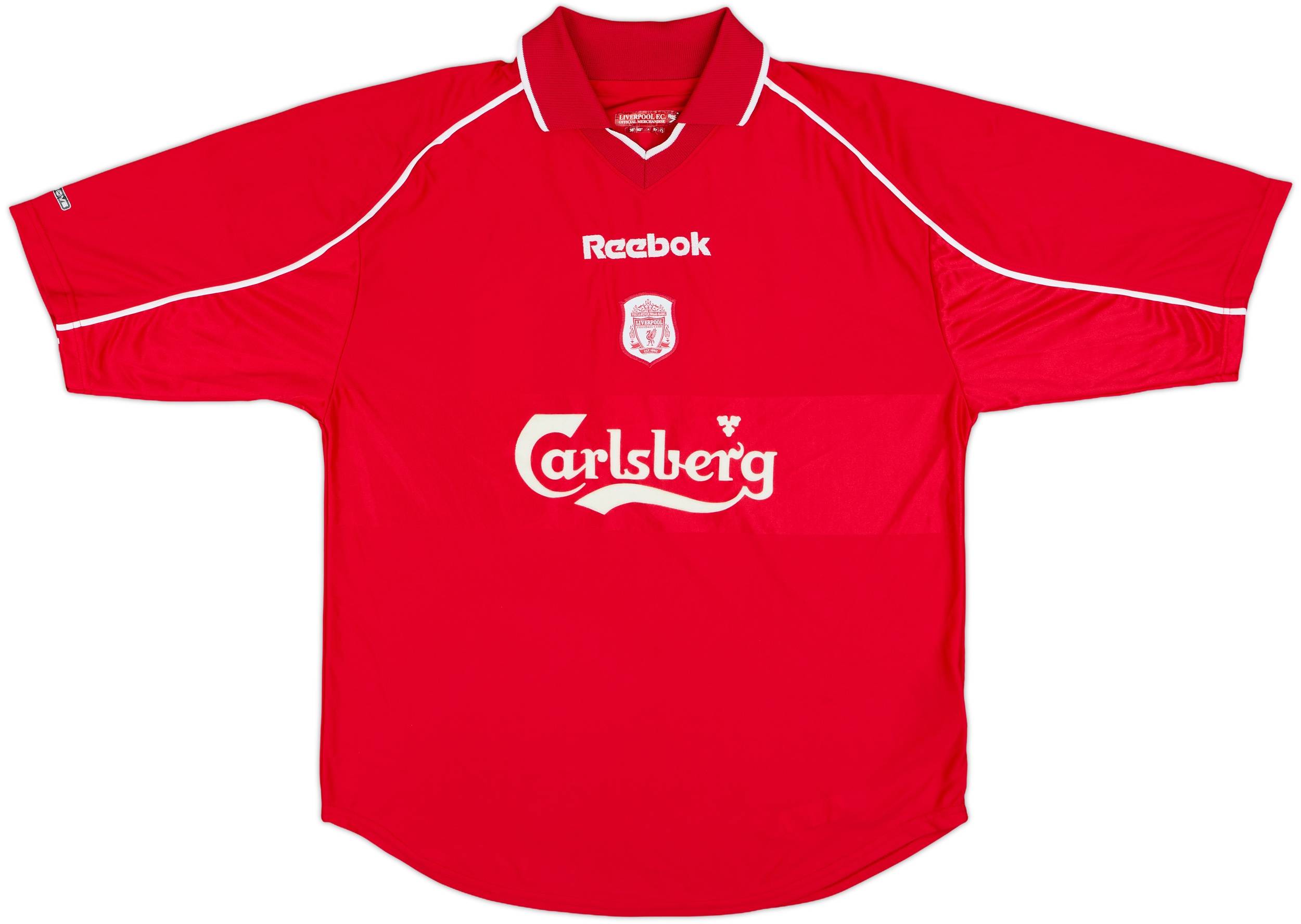 2000-02 Liverpool Home Shirt Owen #10 - 6/10 - (M)