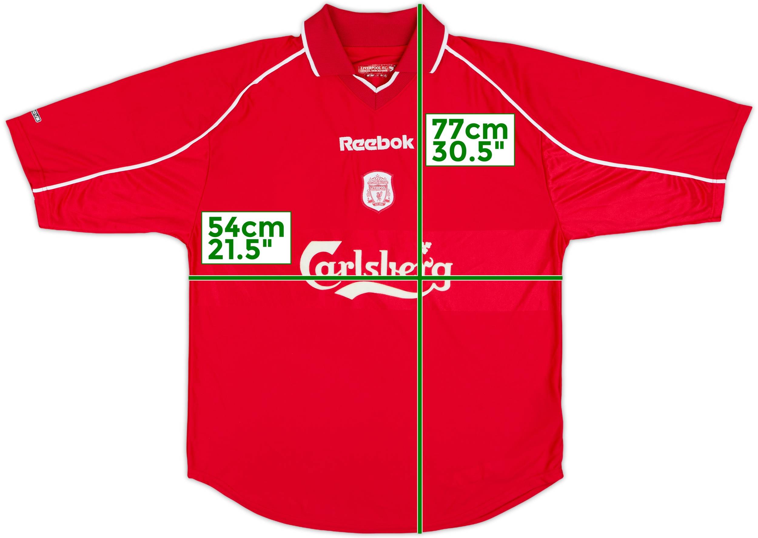 リバプール　02/04 オーウェン 10番 シャツ M 2002-04 Liverpool Home L/S Shirt Owen #10 - 8/10 - (XL)