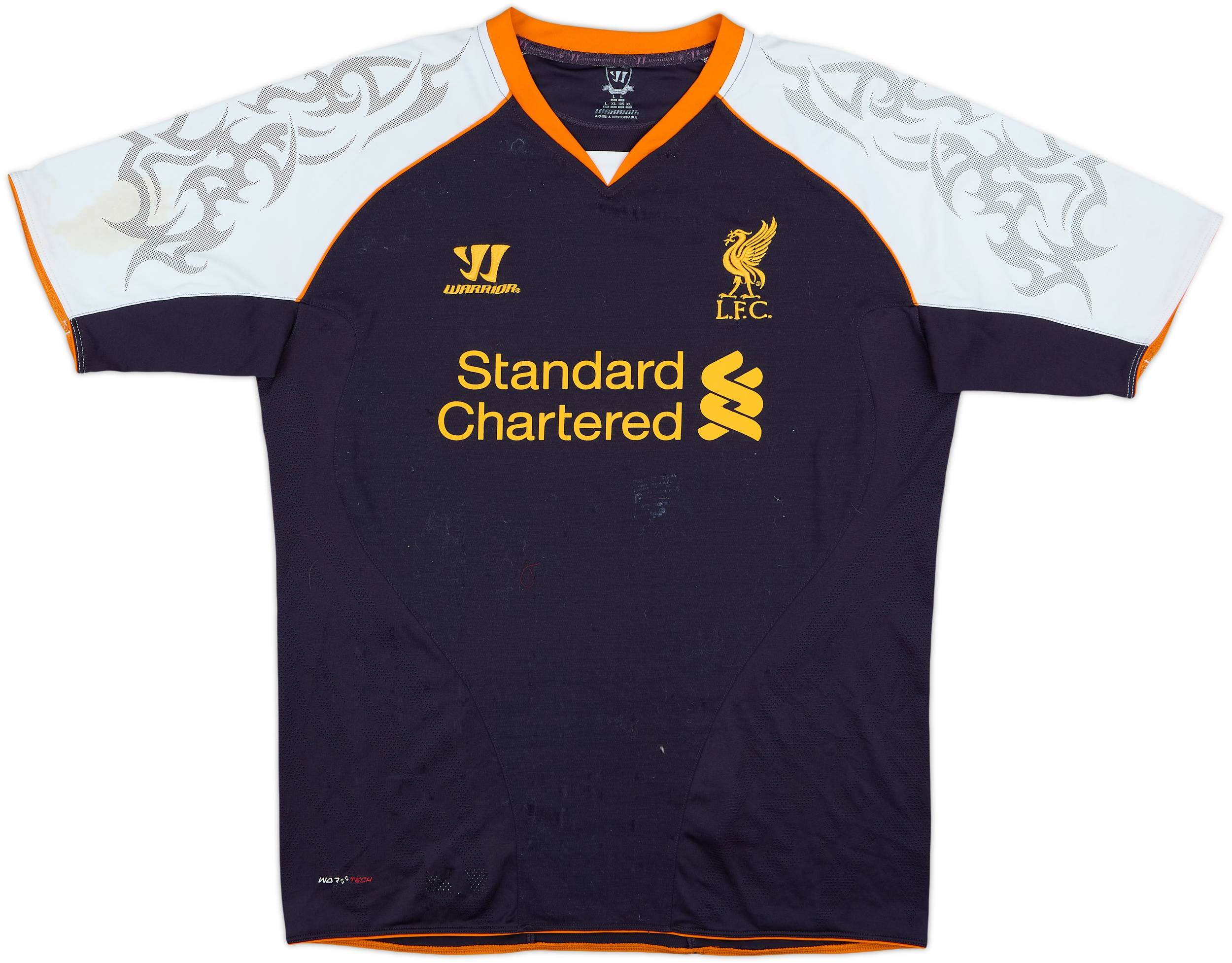 2012-13 Liverpool Third Shirt Suarez #7 - 5/10 - (L)